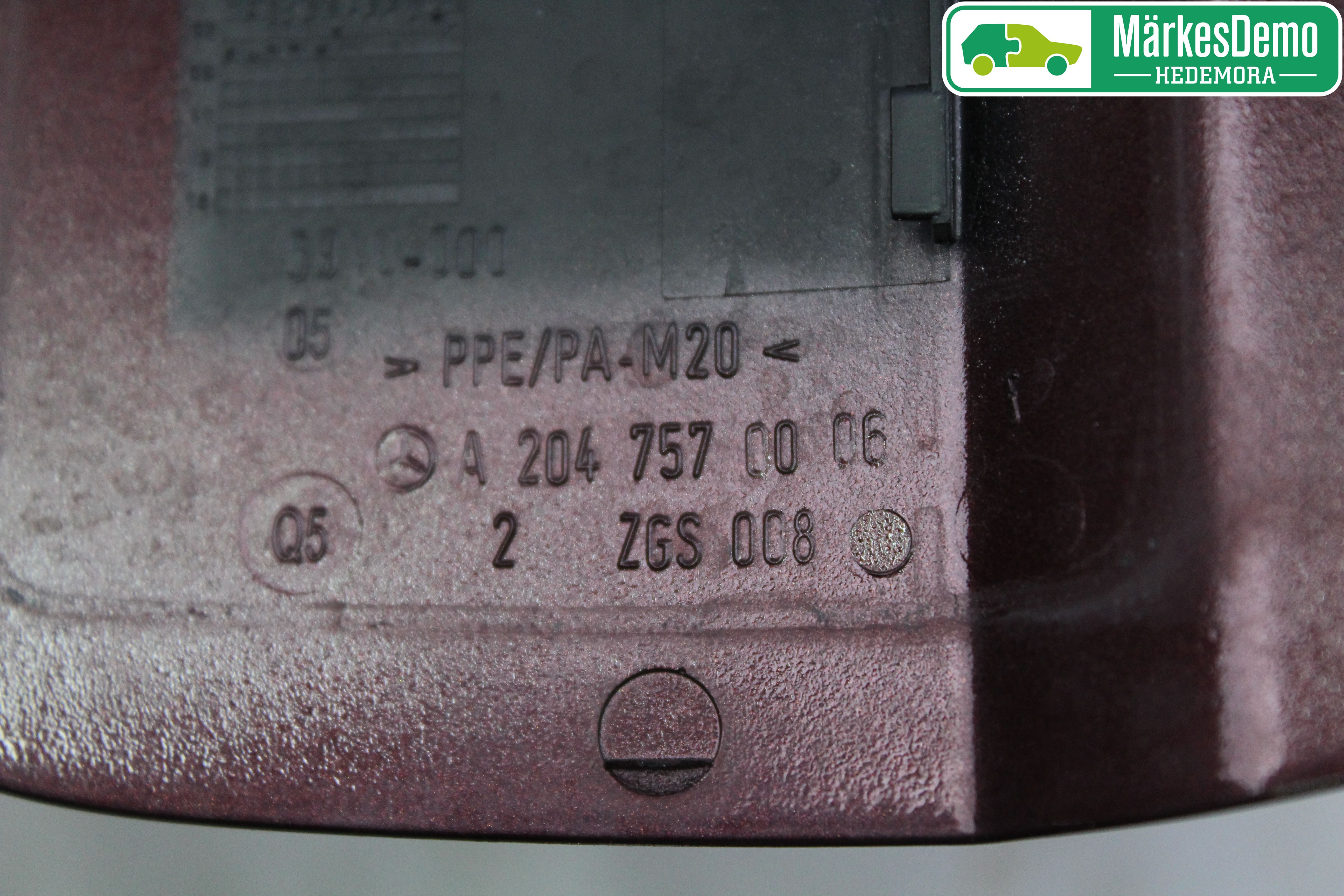 Mercedes-Benz MB C-KLASS (W204) 07-15 Drivstoff Tankluke