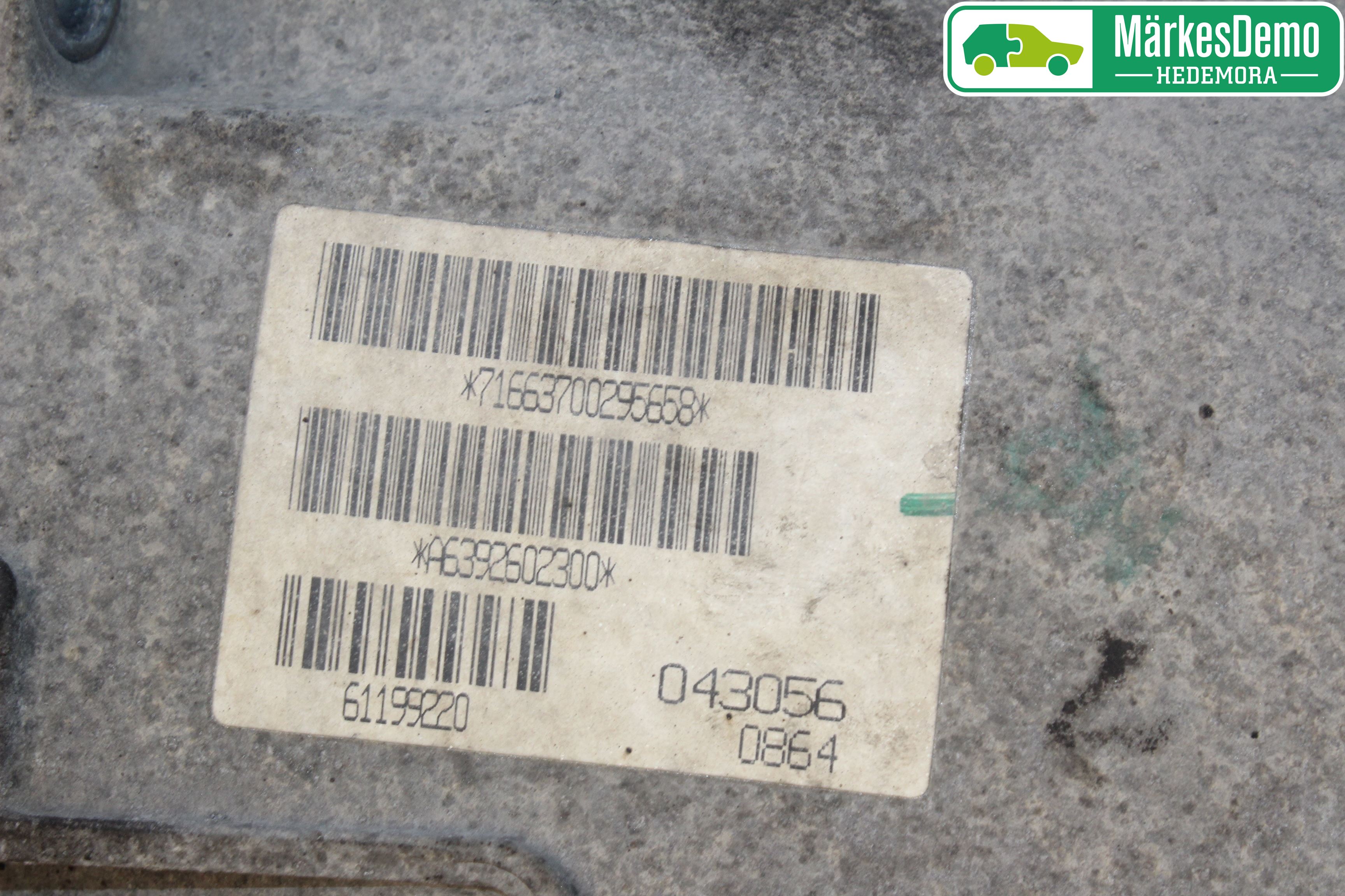 Mercedes-Benz MB VITO/VIANO (W639) 04-14 Gearkasse 5 Trinn