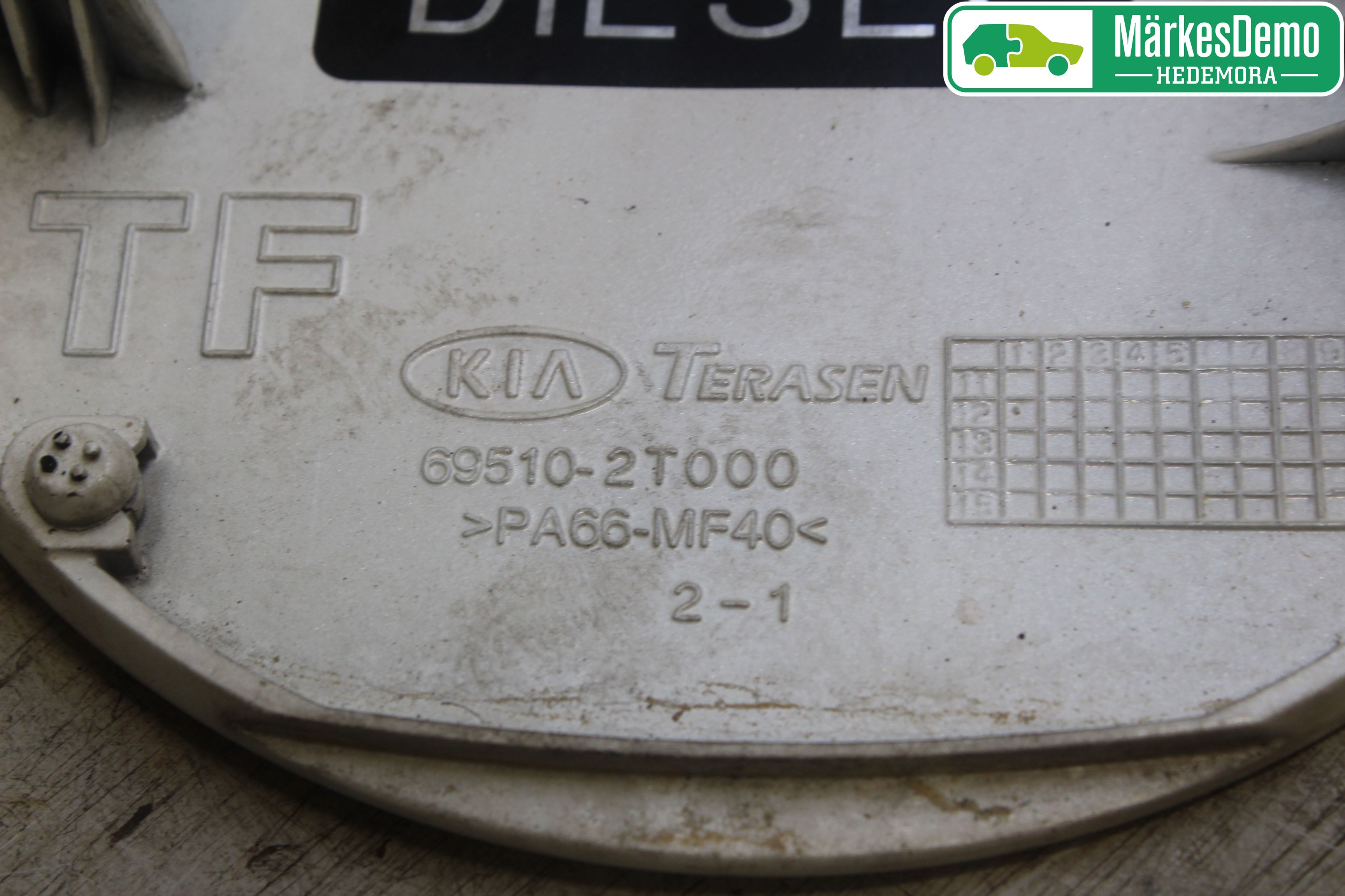 Kia OPTIMA 00-15 Drivstoff Tankluke