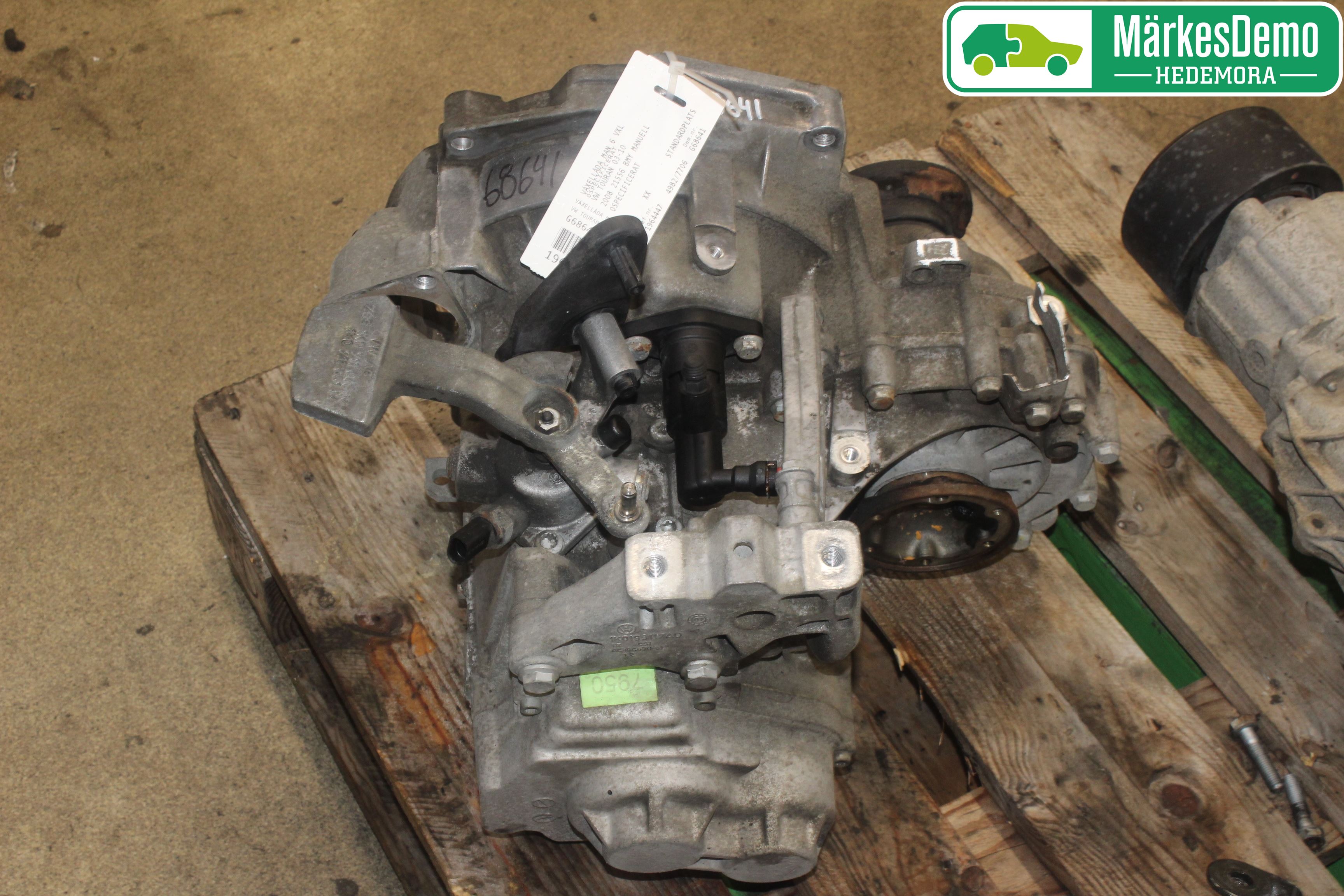 Volkswagen VW TOURAN 03-10 Gearkasse 6 Trinn