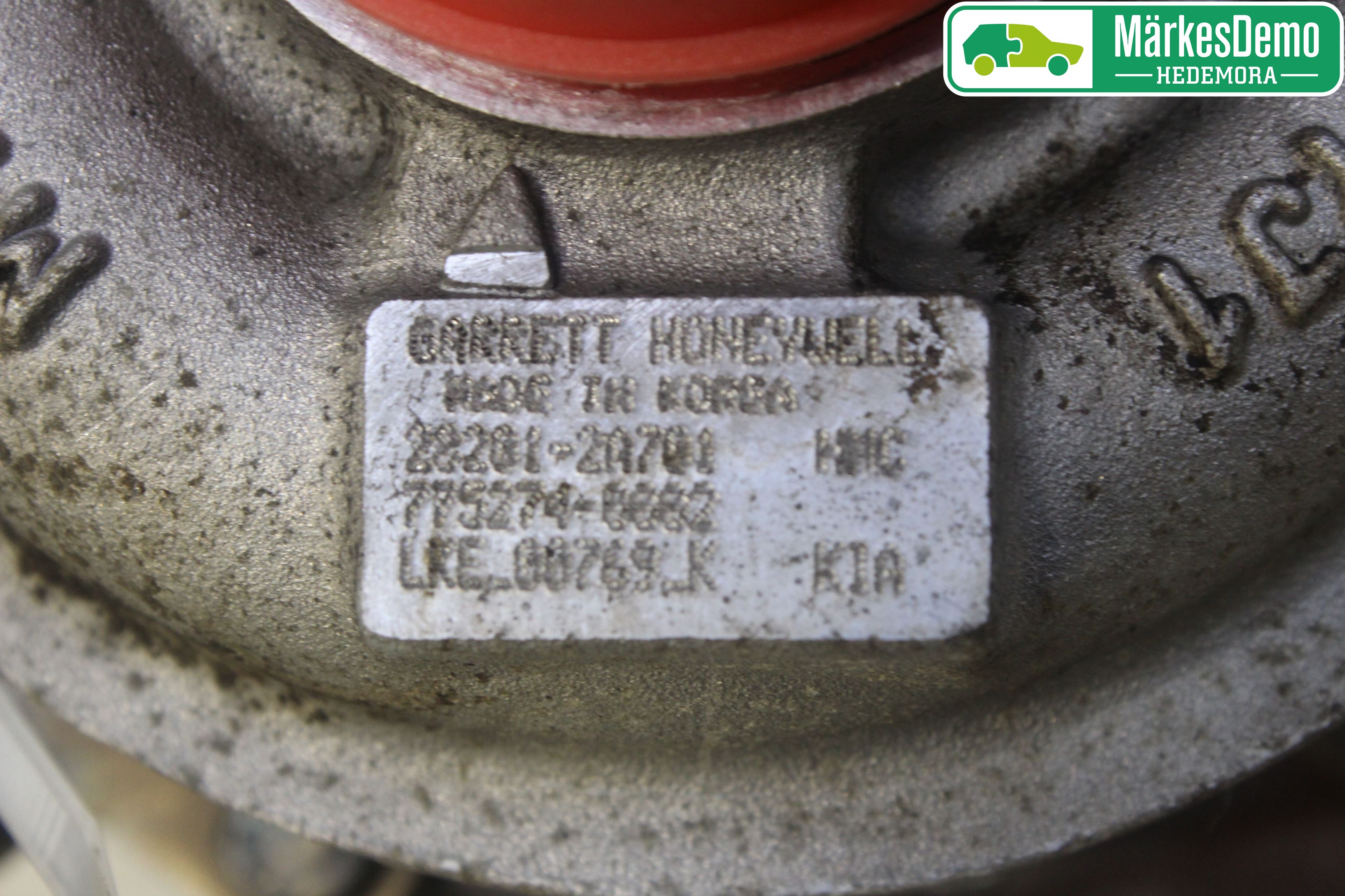 Kia SOUL 09- Turboaggregat