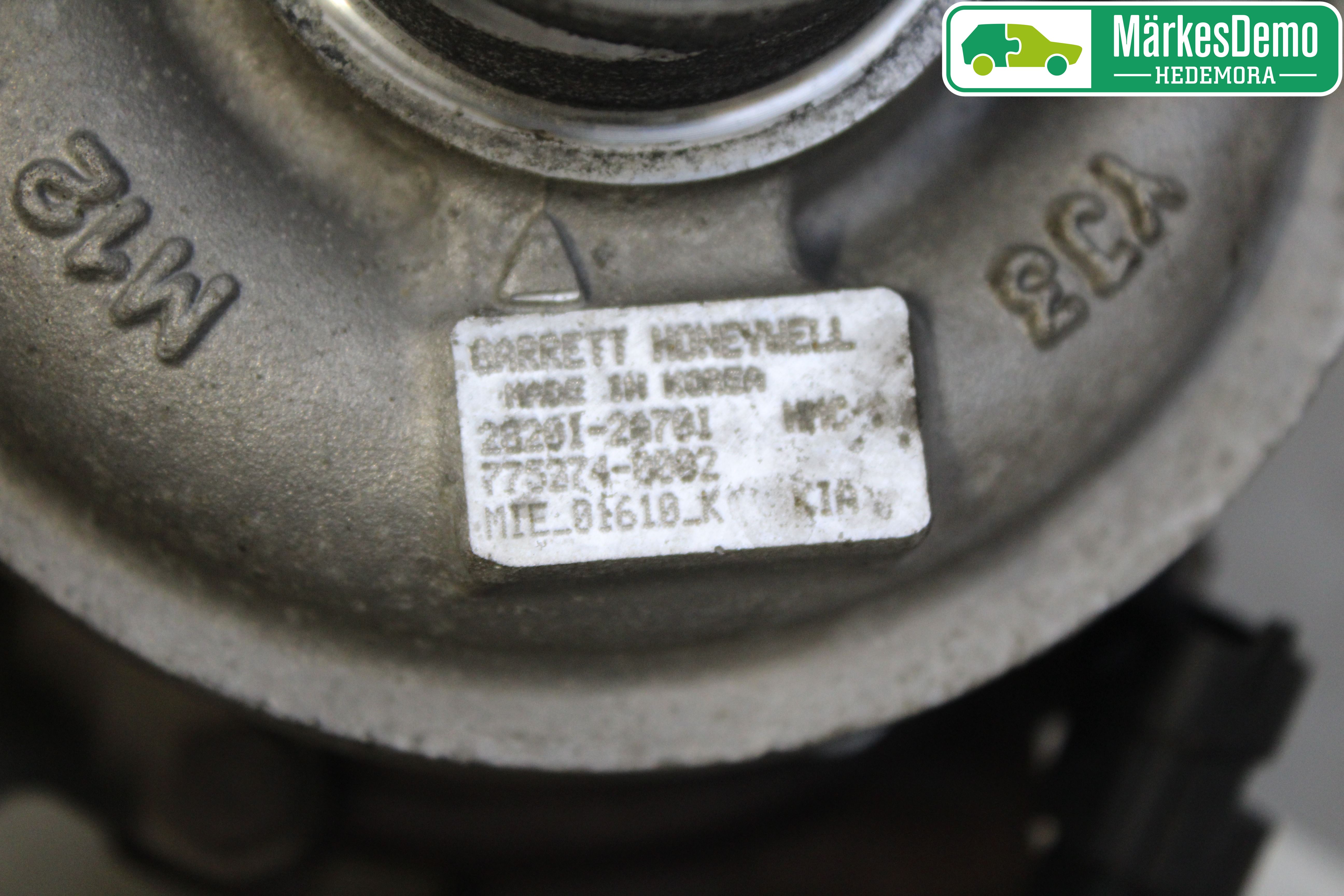 Kia CEED 06-12 Turboaggregat