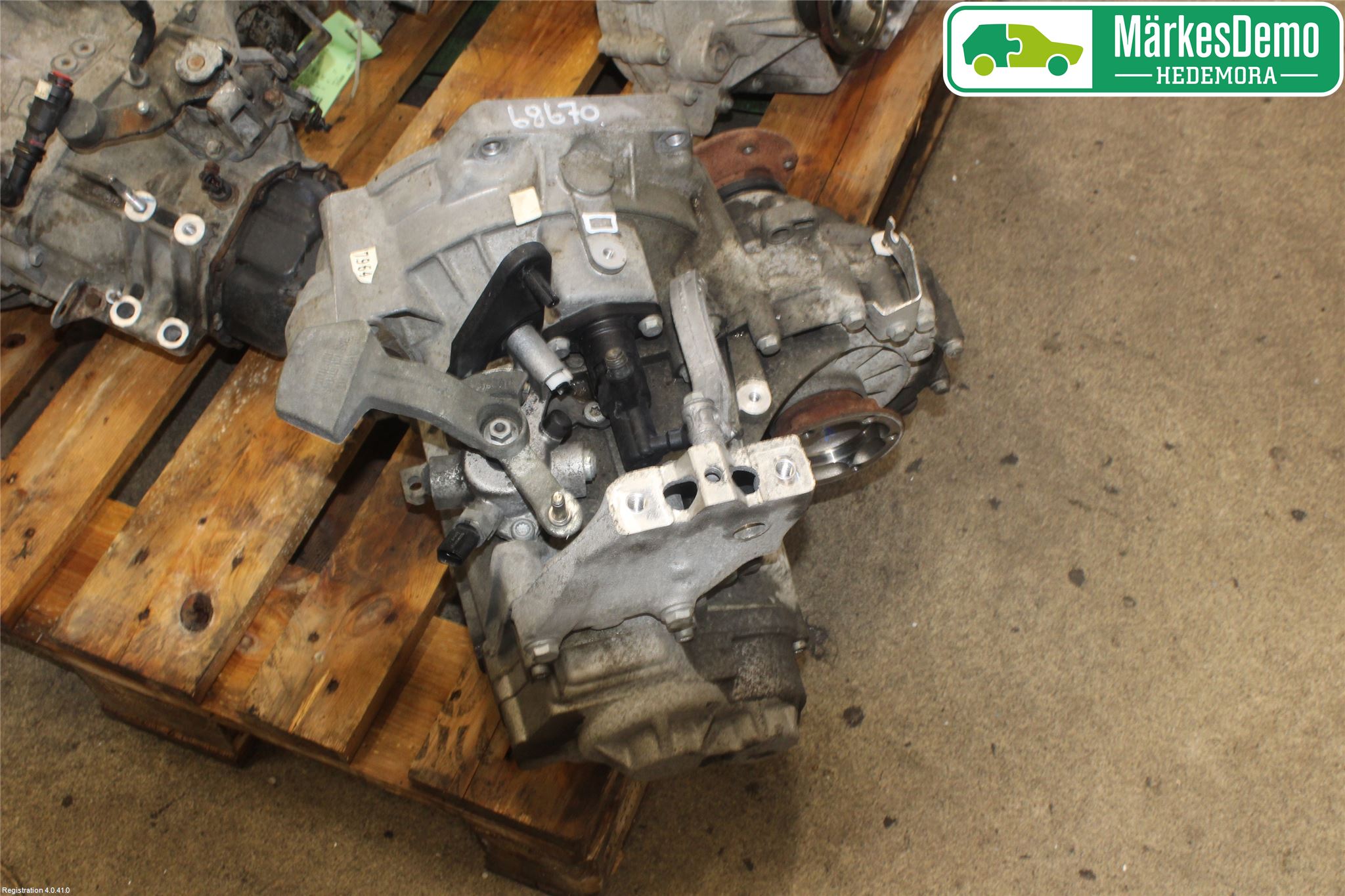 Volkswagen VW GOLF VI 09-13 Gearkasse 6 Trinn