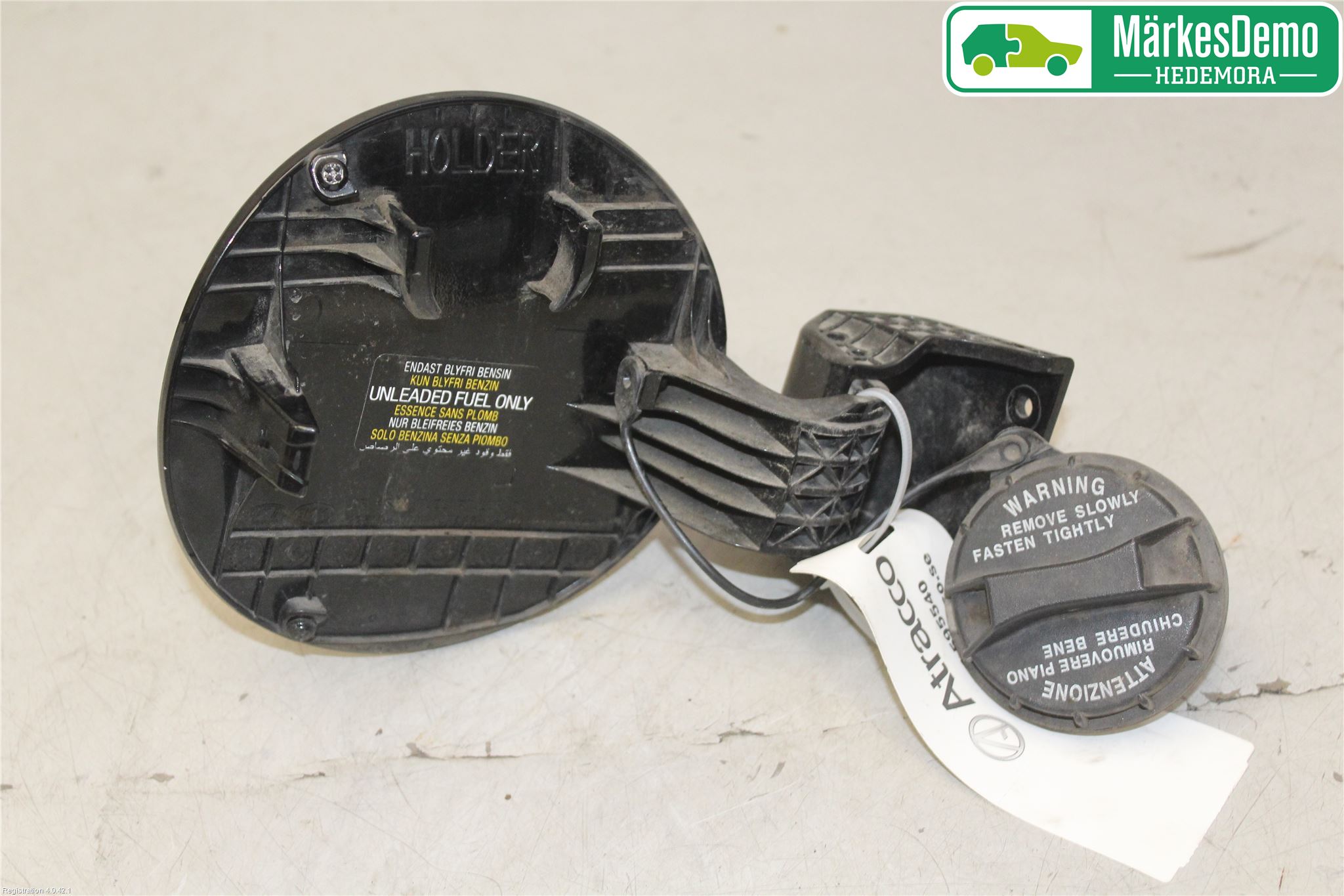 Kia PICANTO 12-17 Drivstoff Tankluke