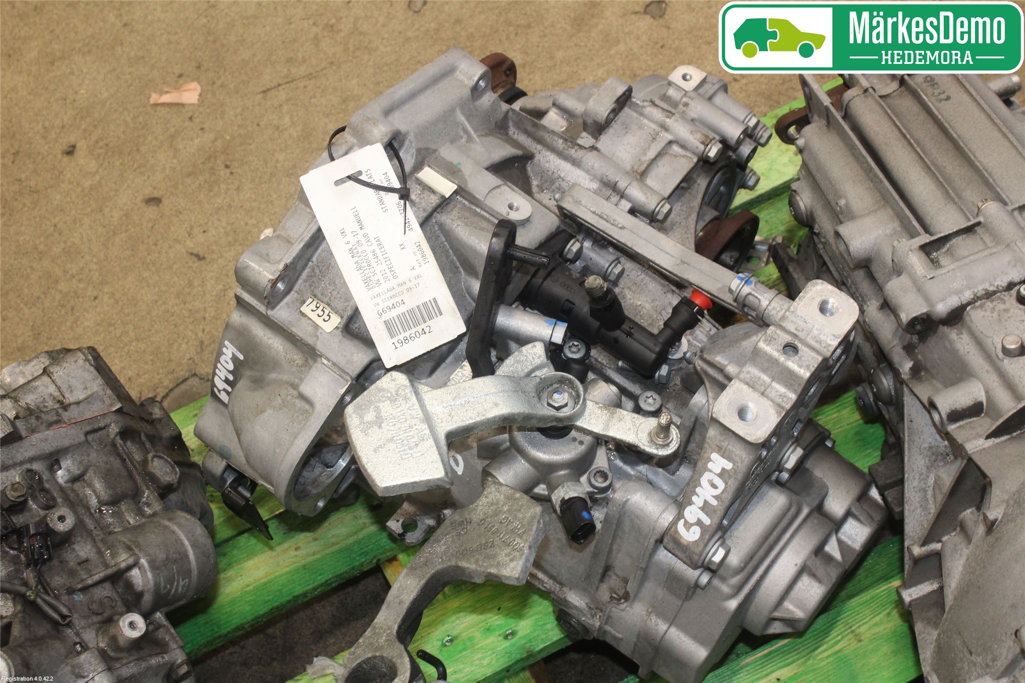 Volkswagen VW SCIROCCO 09-17 Gearkasse 6 Trinn