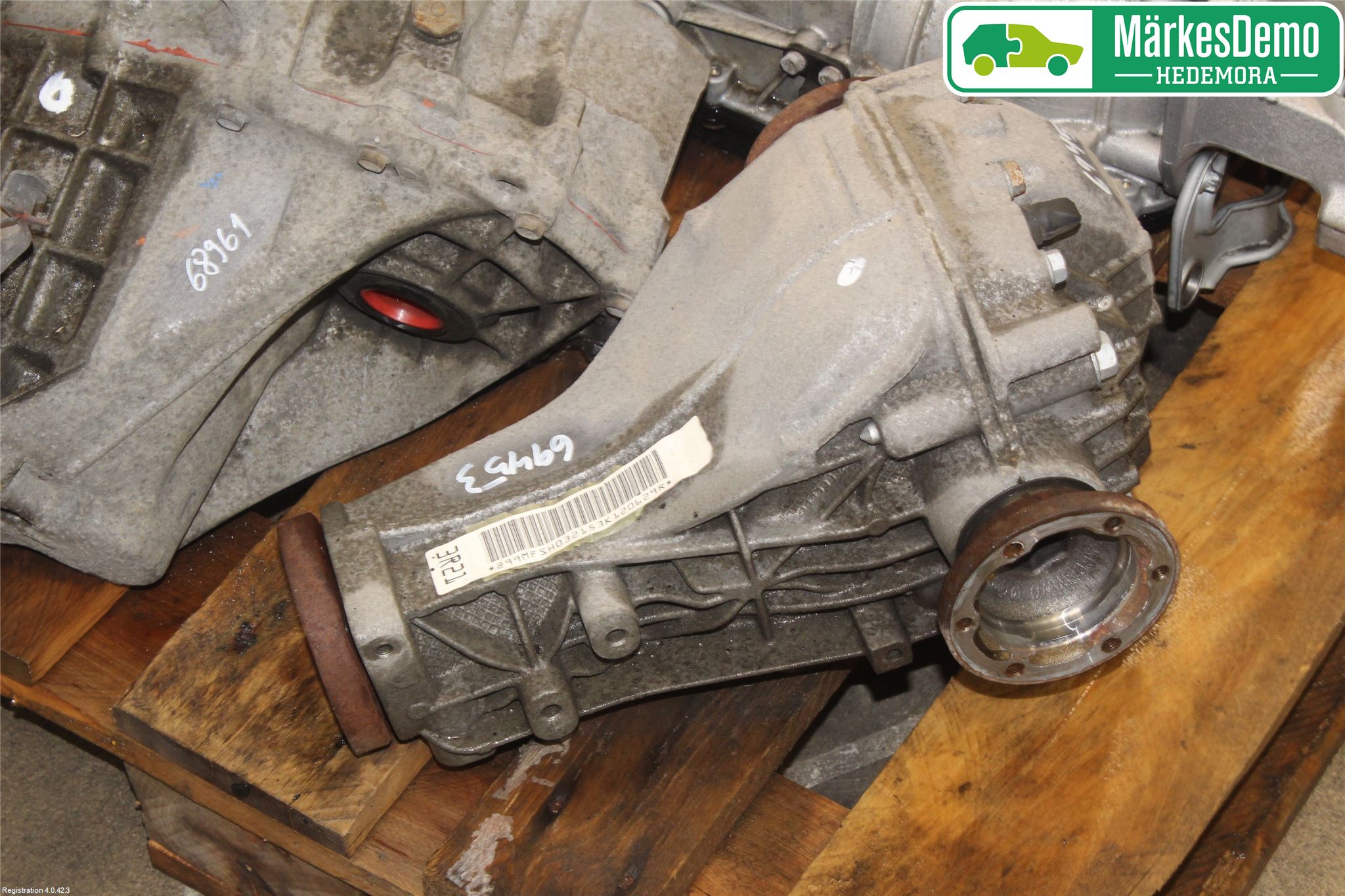 Audi A4 12-15 Bakaksel Kardang Bak -Diff
