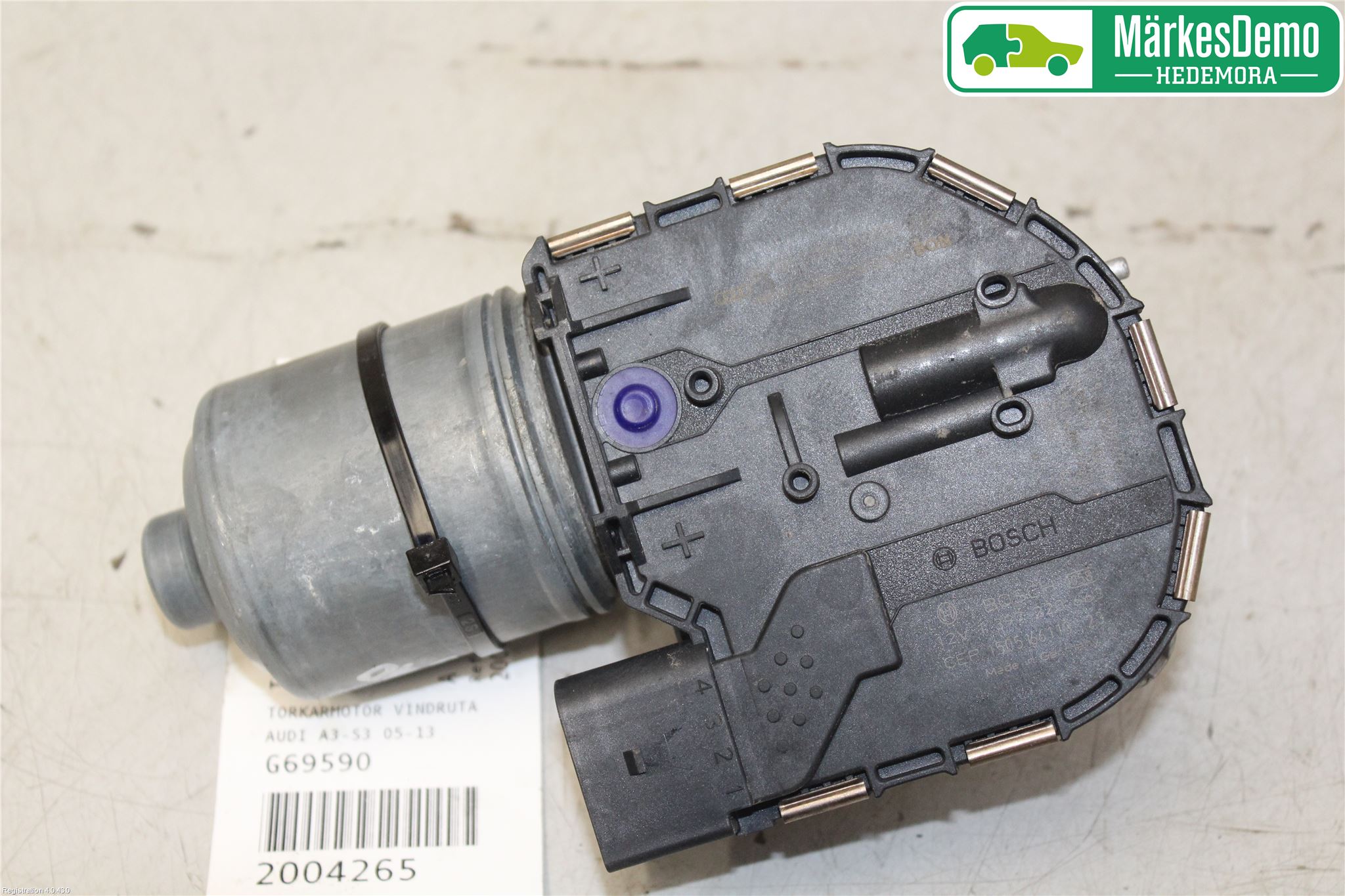 Audi A3/S3 8V 13-20 Viskermotor Frontrute