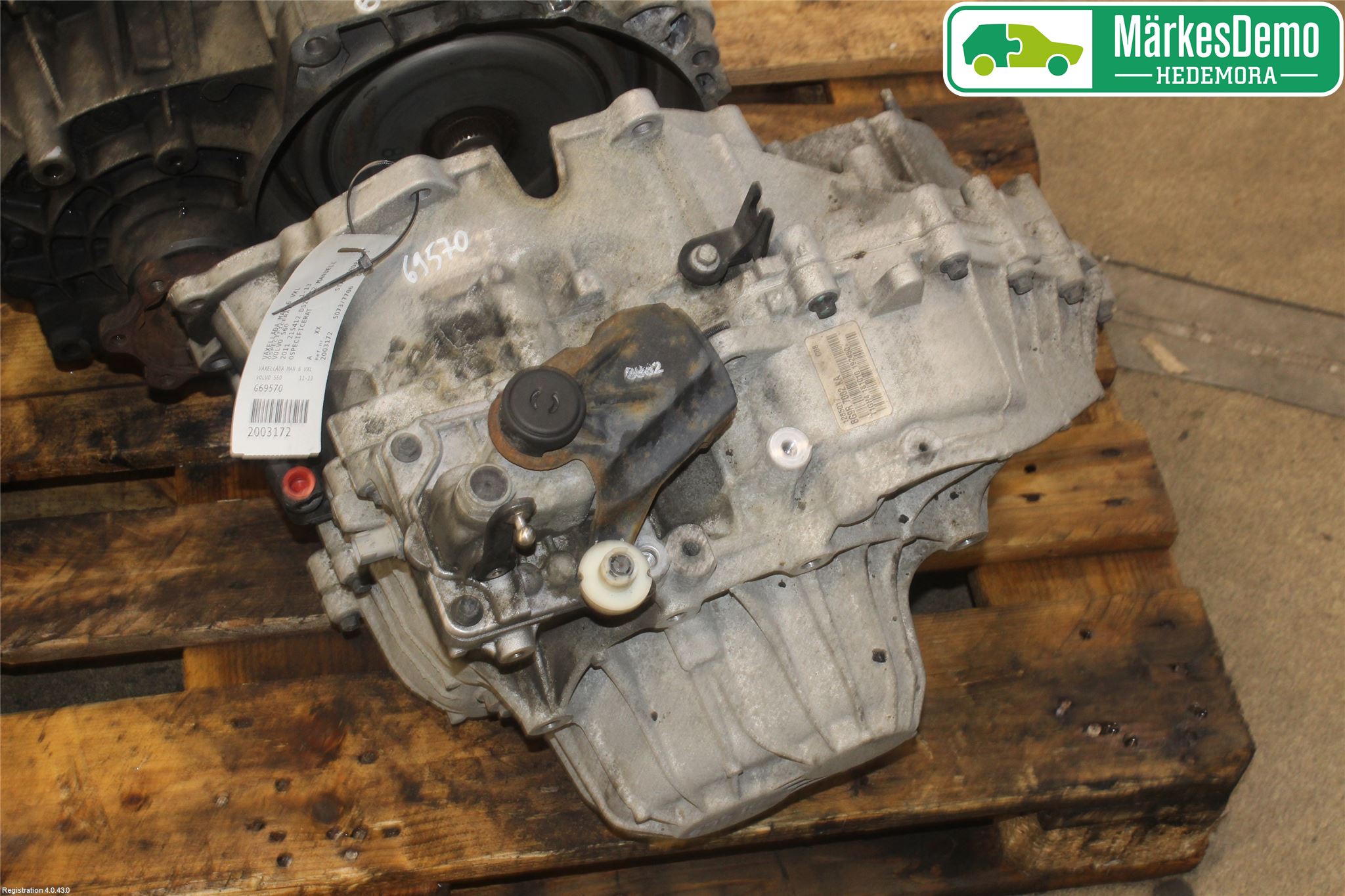 Volvo S60 11-13 Gearkasse 6 Trinn