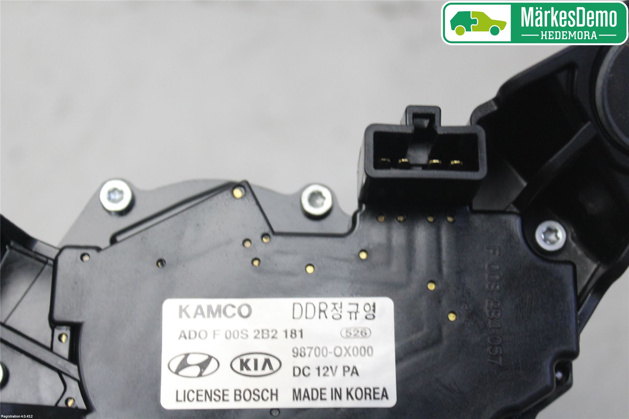 Hyundai i10 PA 08-13 Viskermotor Bakluke