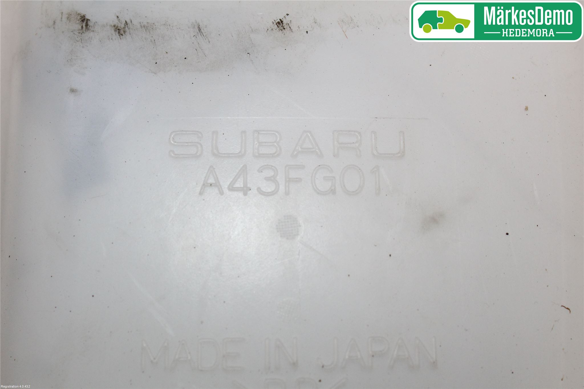 Subaru STI RACING Luftfilter Boks
