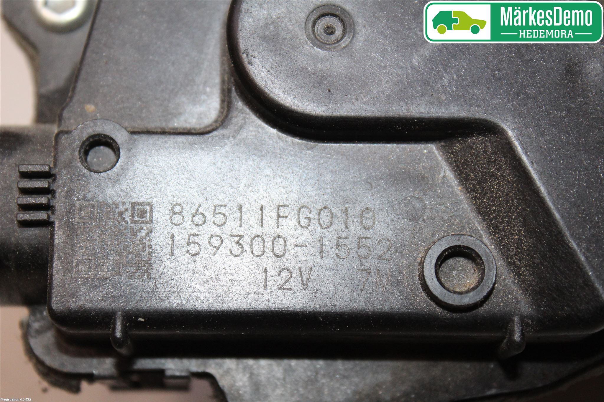Subaru STI RACING Viskermotor Frontrute