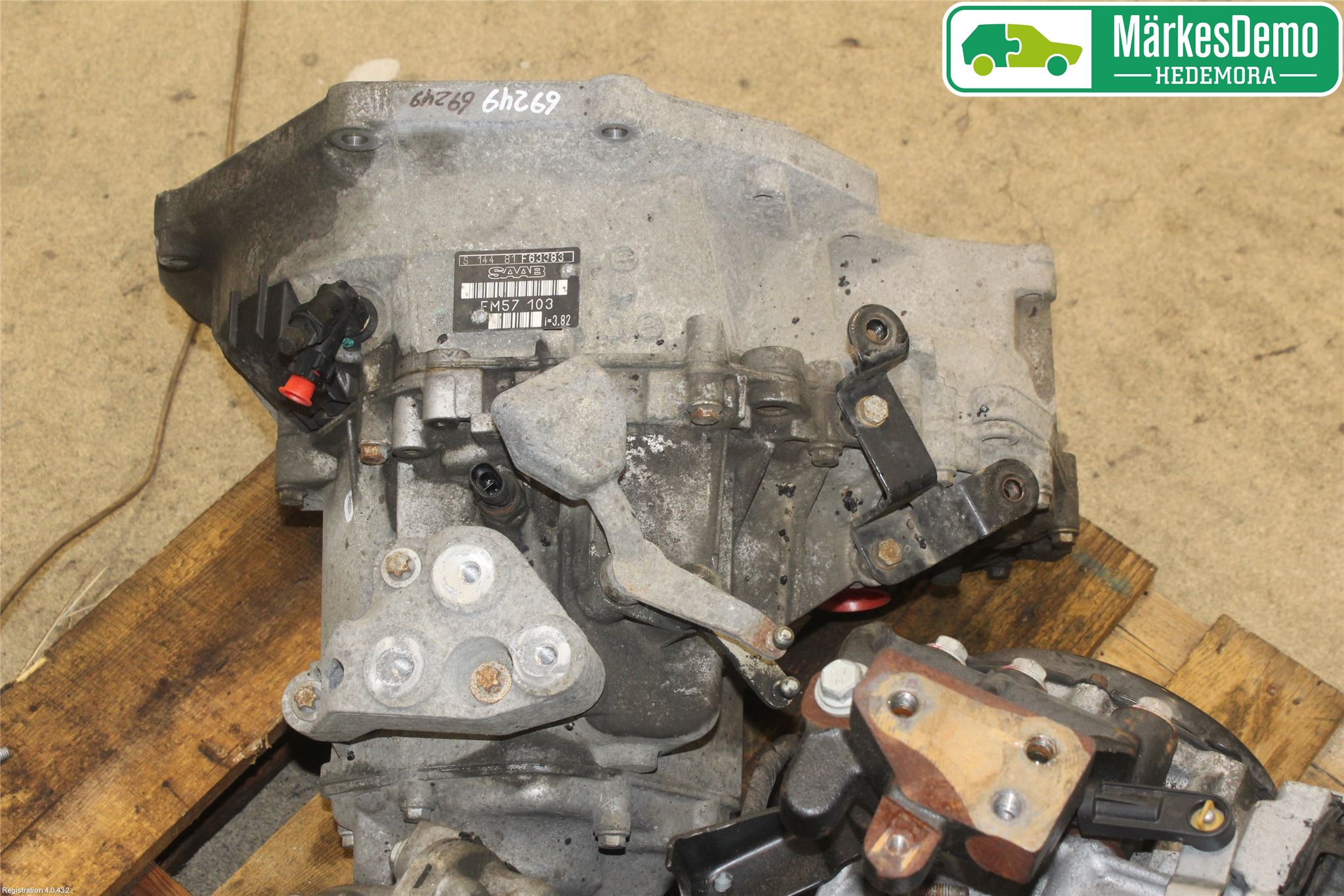 Saab 9-3 VER2/VER3 08-15 Gearkasse 5 Trinn