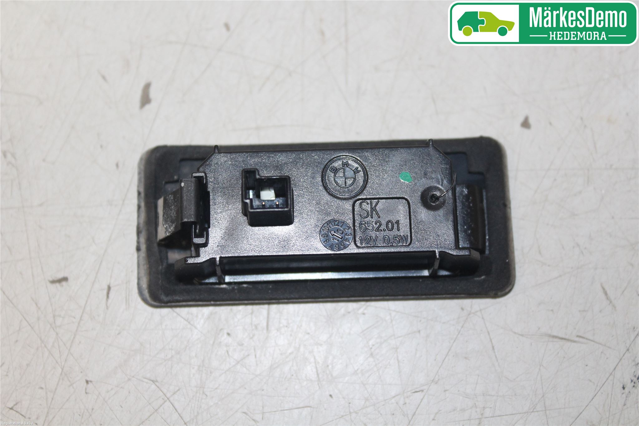 BMW 3 E90/91 SED/TOU 05-12 Skilt Belysning