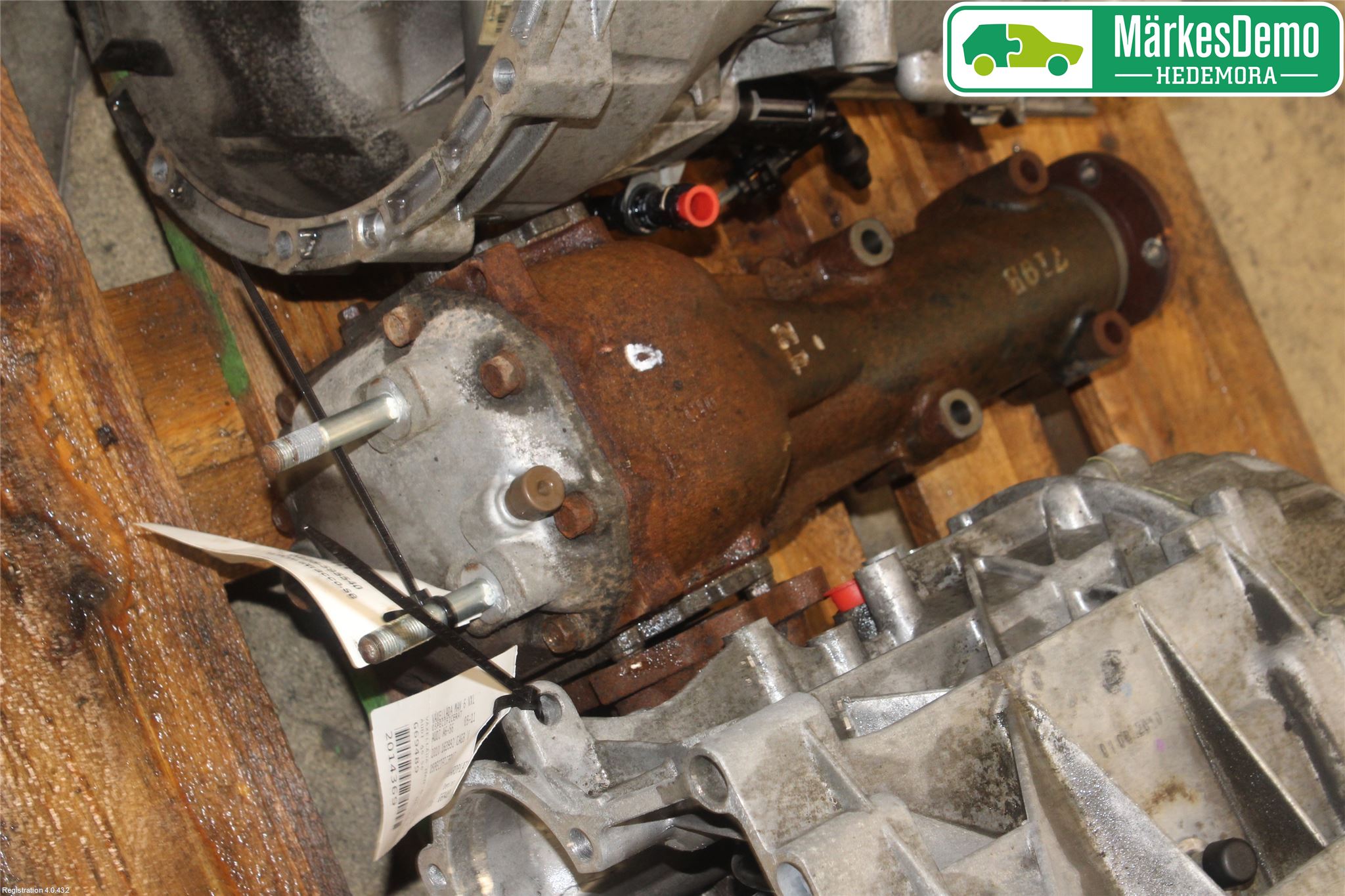 Subaru IMPREZA III 08-11 Bakaksel Kardang Bak -Diff