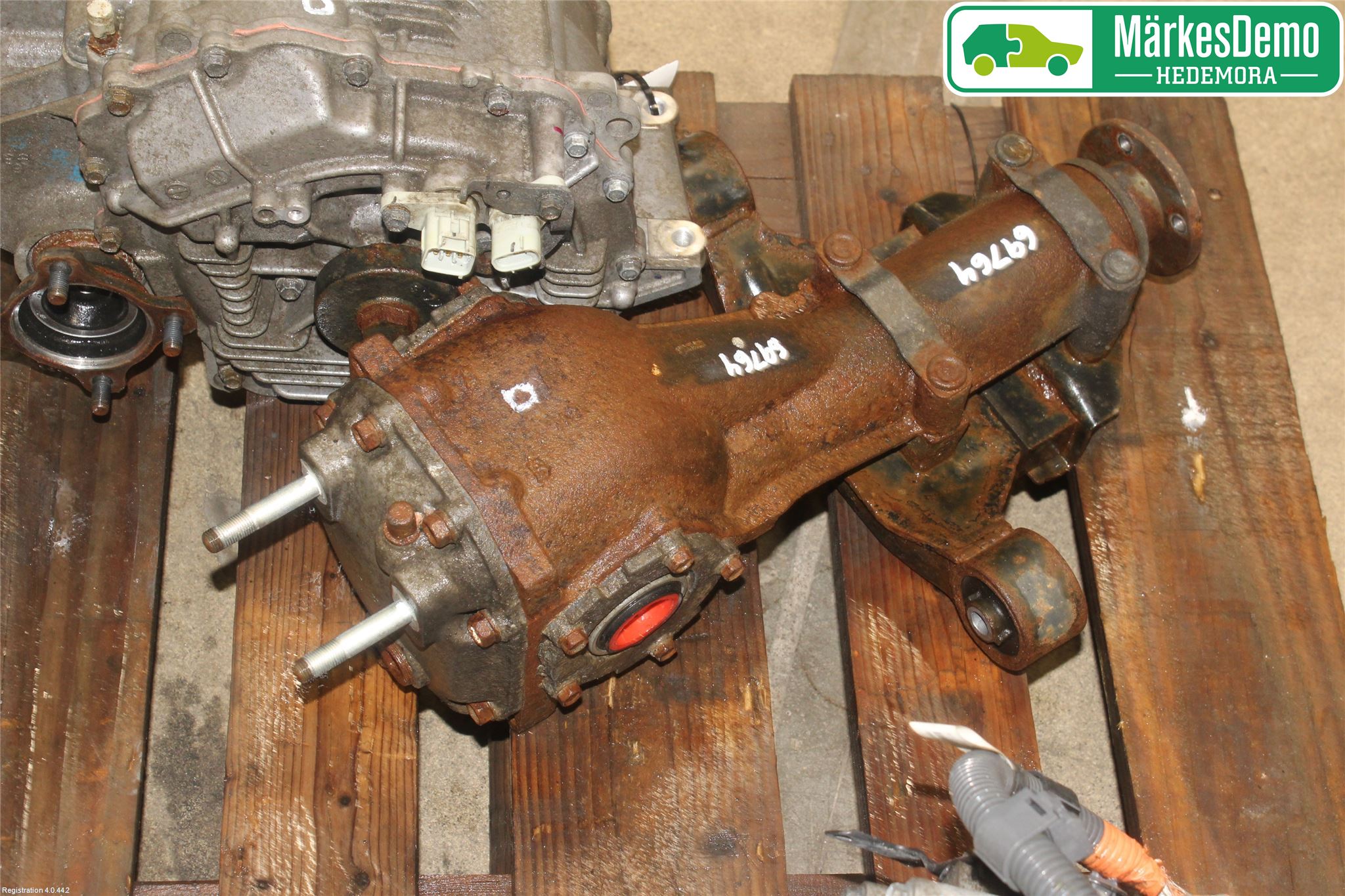 Subaru LEGACY 10-14 Bakaksel Kardang Bak -Diff