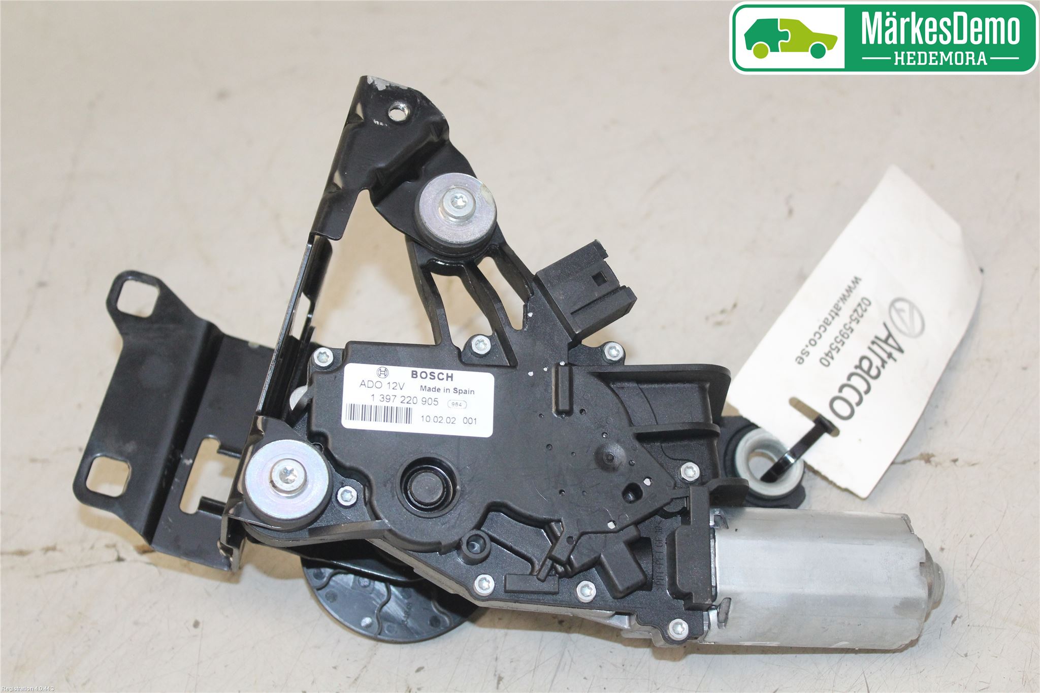 BMW 3 E90/91 SED/TOU 05-12 Viskermotor Bakluke
