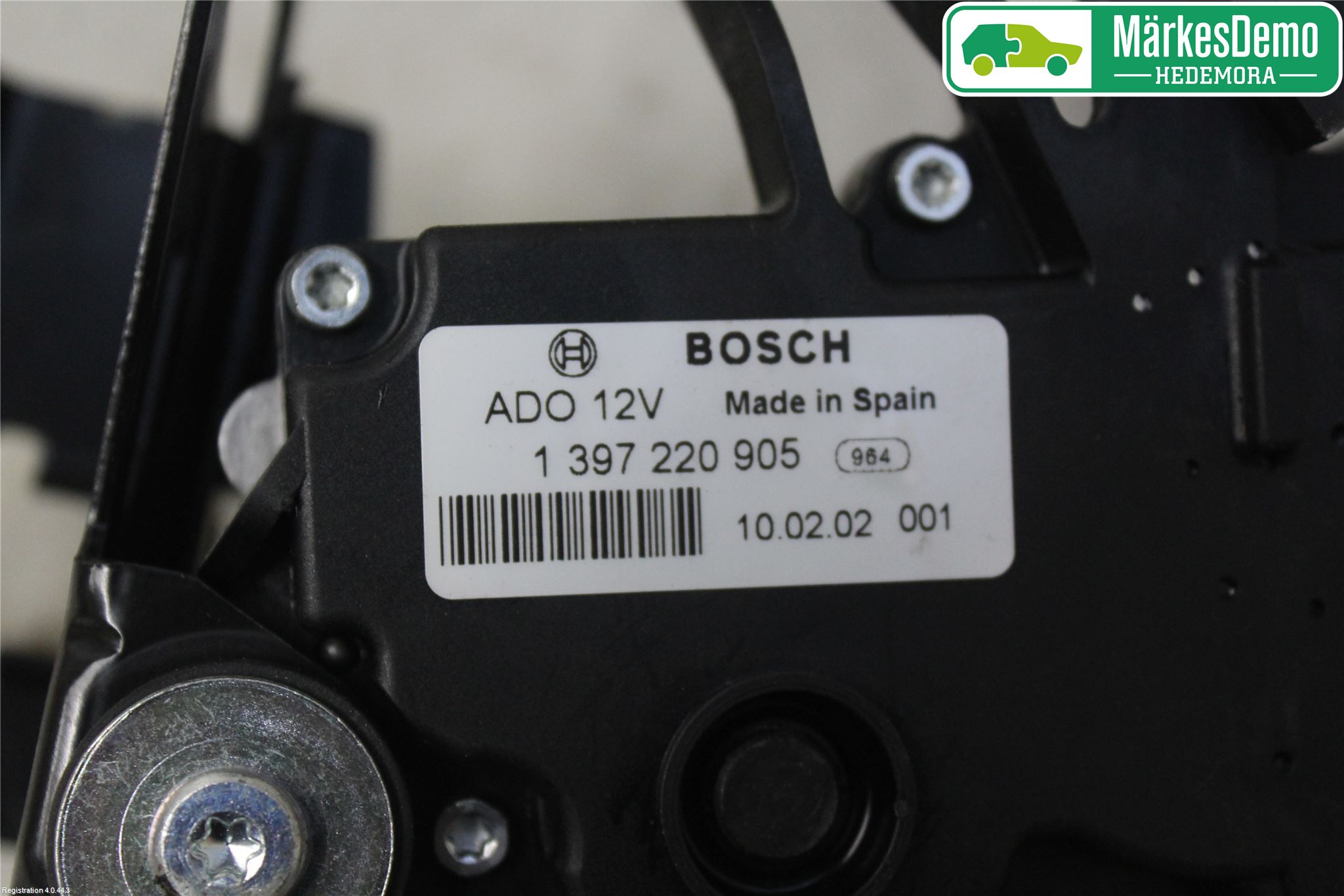 BMW 3 E90/91 SED/TOU 05-12 Viskermotor Bakluke