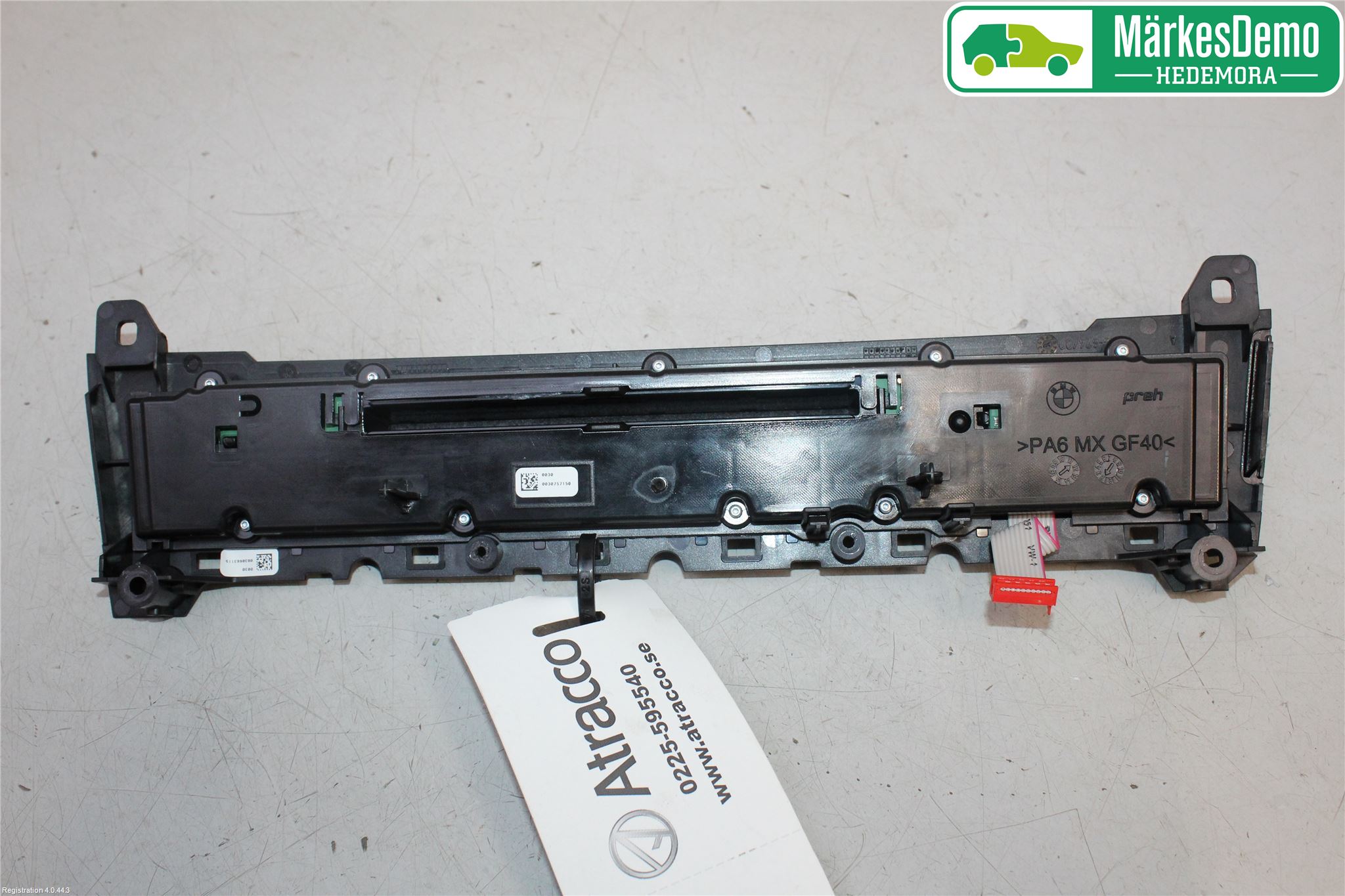BMW 5 F10/F11/F18 09-17 Stereo Radio Med Cd