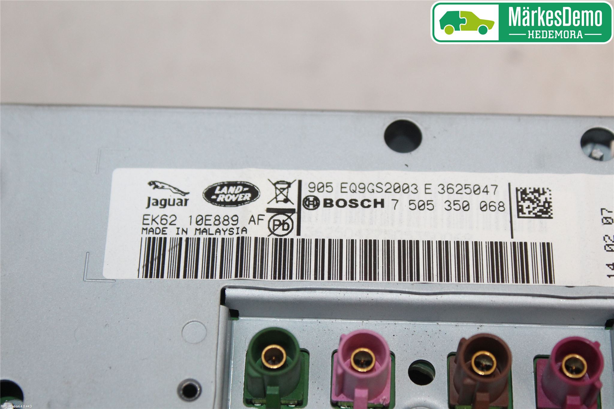 Landrover RANGE ROVER SPORT (L320) 10-13 Instr Varselys - Display