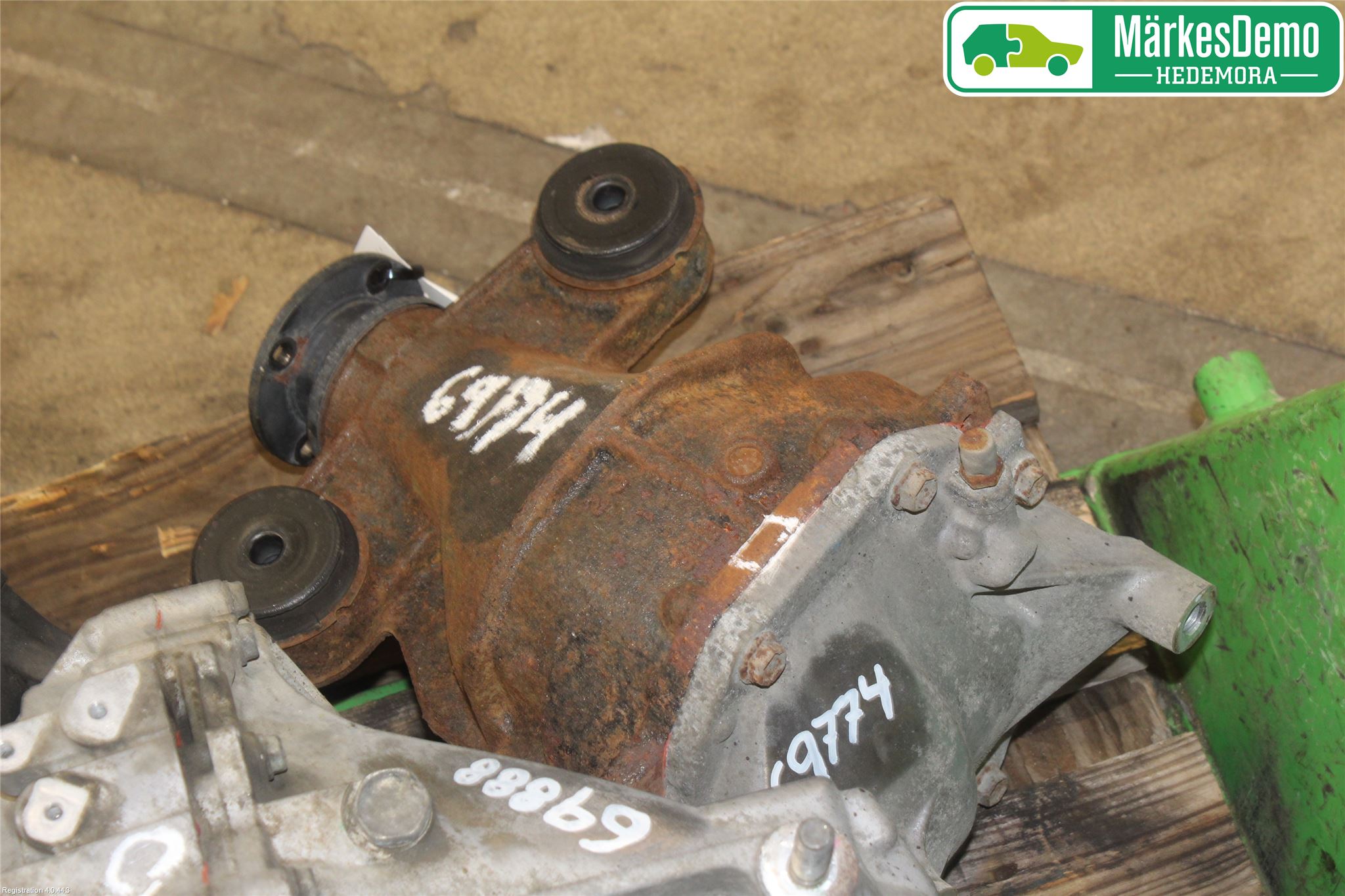 Lexus IS 220d/250/350 06-13 Bakaksel Kardang Bak -Diff