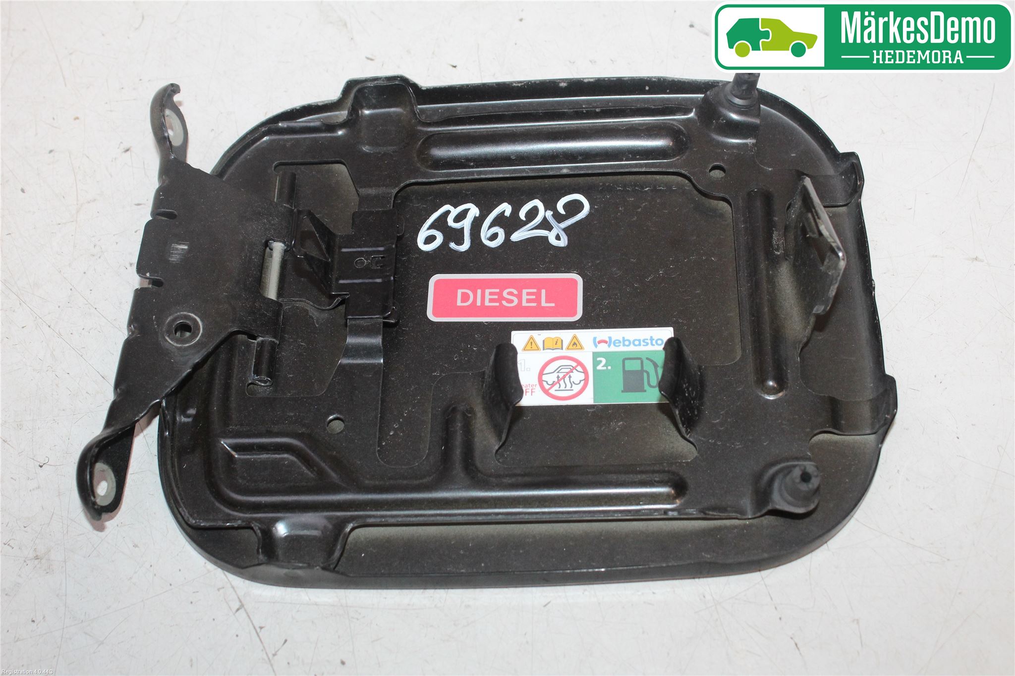 Nissan QASHQAI 14-17 Drivstoff Tankluke