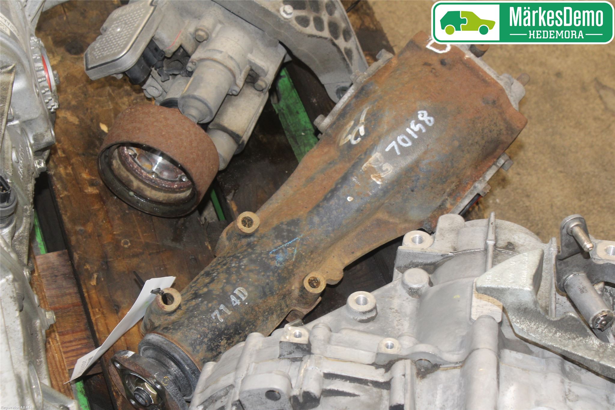 Subaru IMPREZA II  06-07 Bakaksel Kardang Bak -Diff