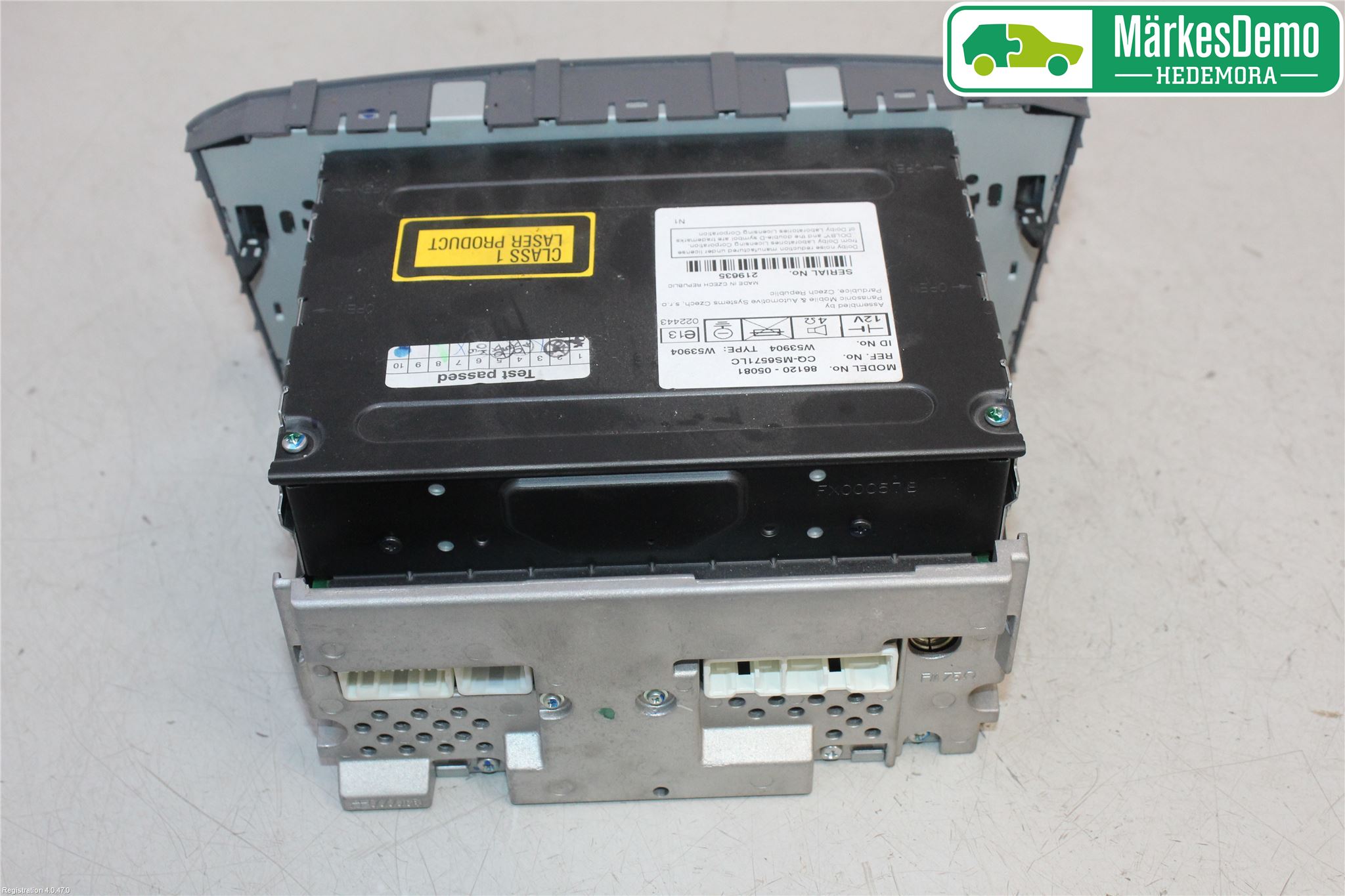 Toyota AVENSIS 03-06 Stereo Radio Med Cd