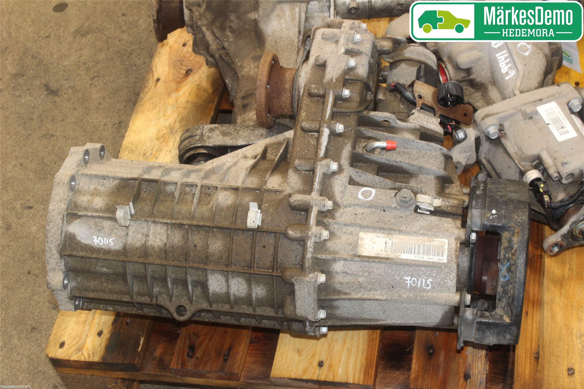 Volkswagen VW TOUAREG 7L 03-10 Gearkasse Fordelingskasse