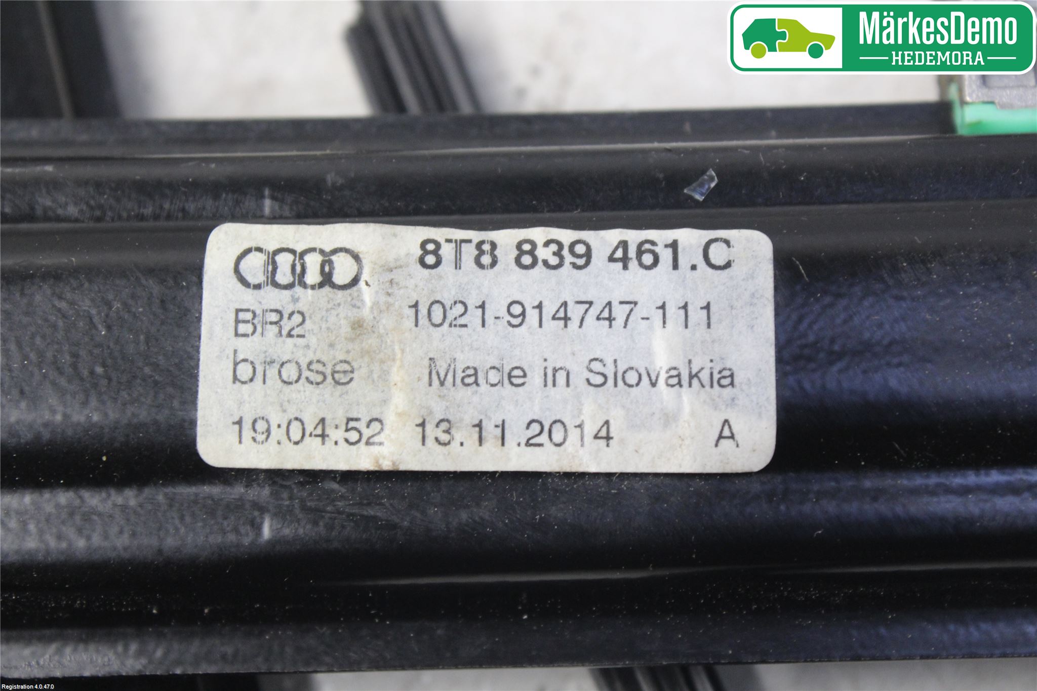 Audi A5 07-16 Vindusheis El Komp