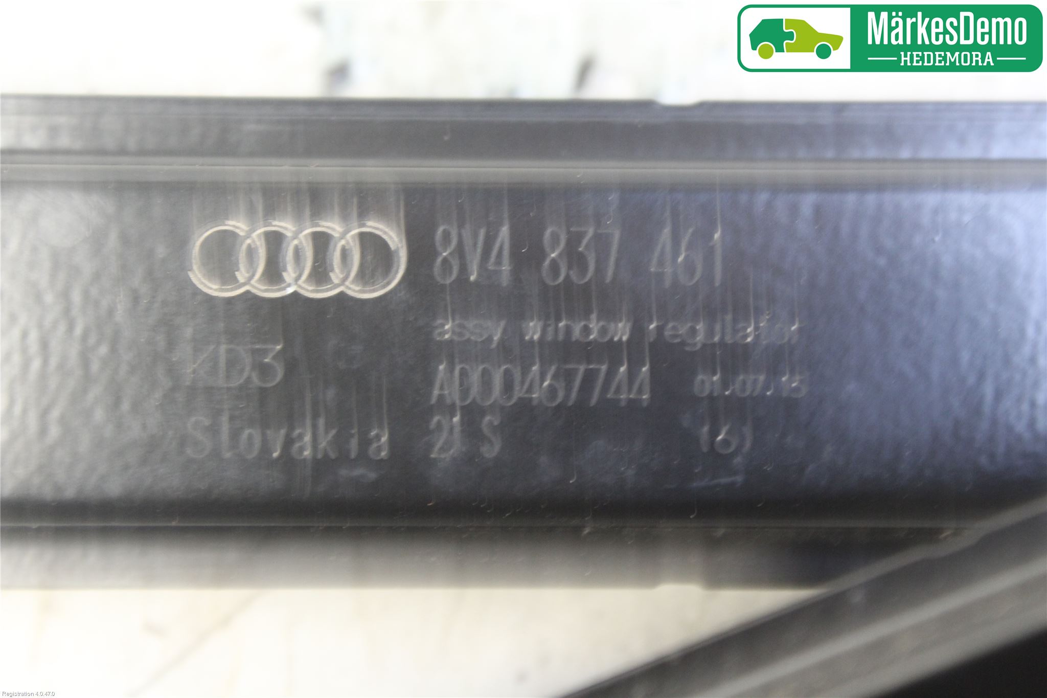 Audi A3/S3 8V 13-20 Vindusheis El Komp