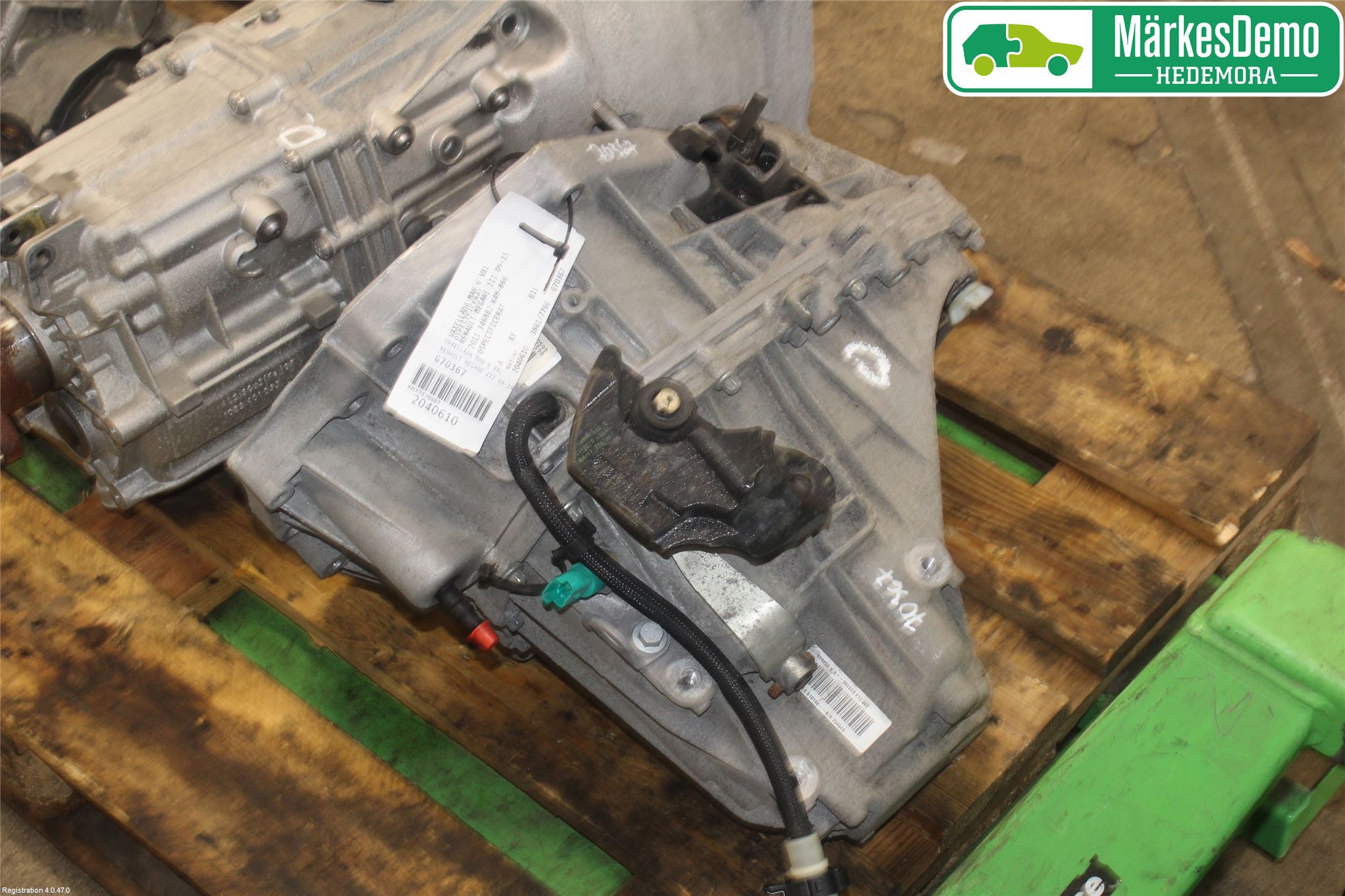Renault MEGANE III 09-15 Gearkasse 6 Trinn