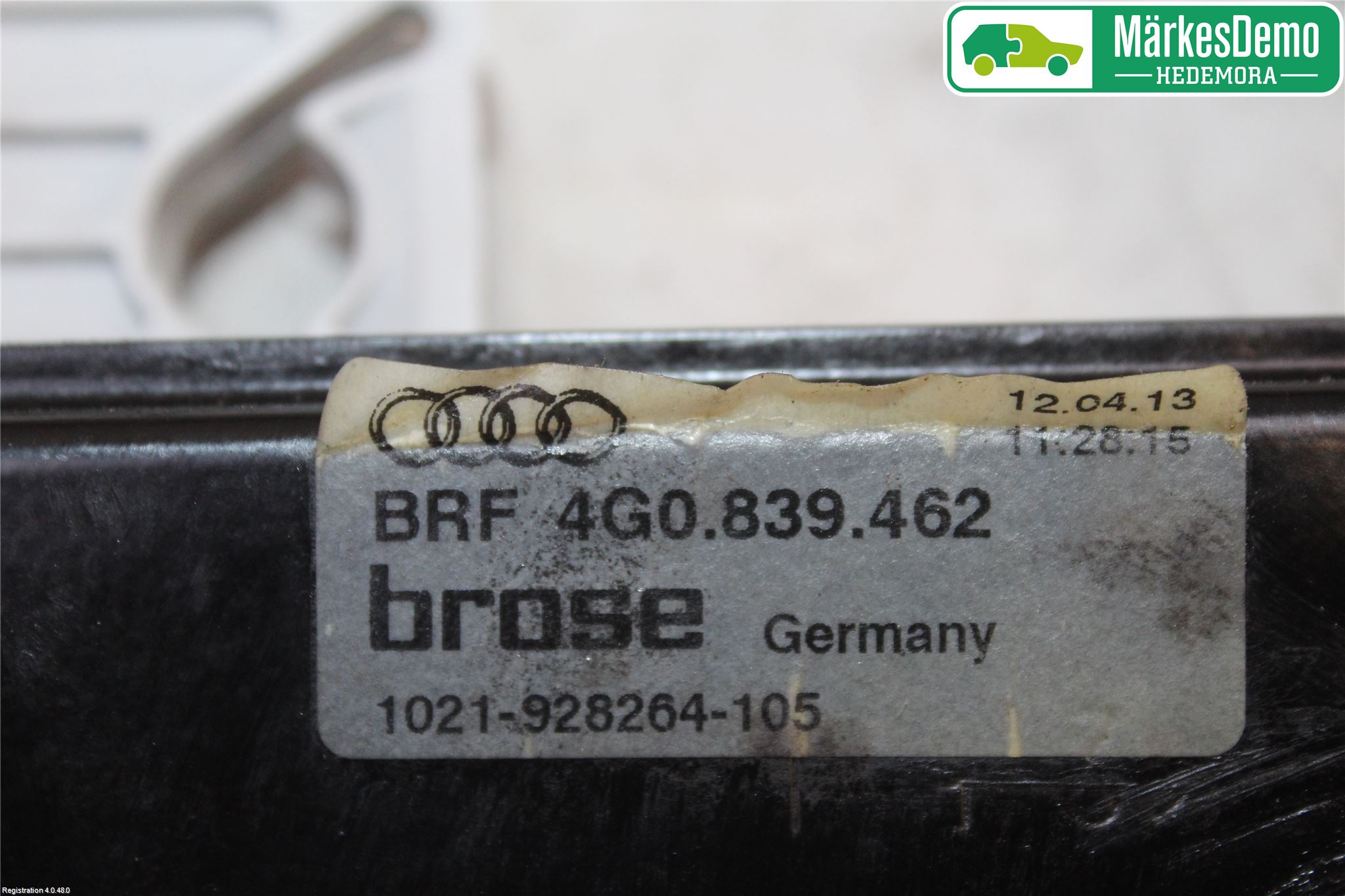 Audi A6/S6 4G 11-18 Vindusheis El Komp
