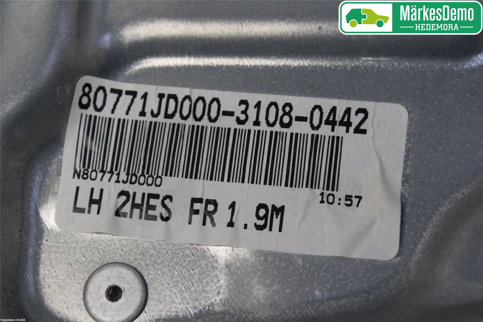 Nissan QASHQAI   07-10 Vindusheis El Komp