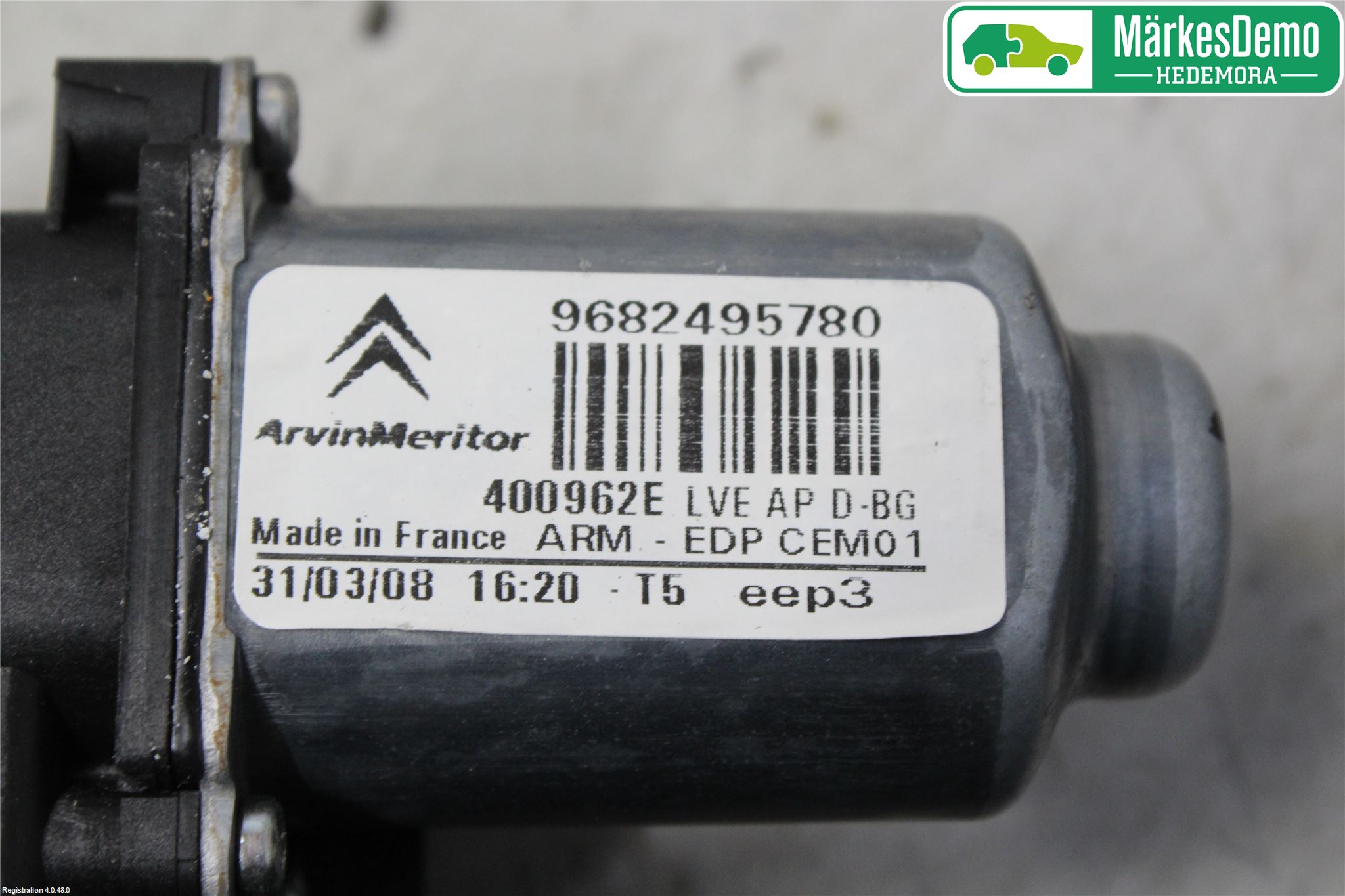 Citroen C4 PICASSO 06-13 Vindusheis El Komp