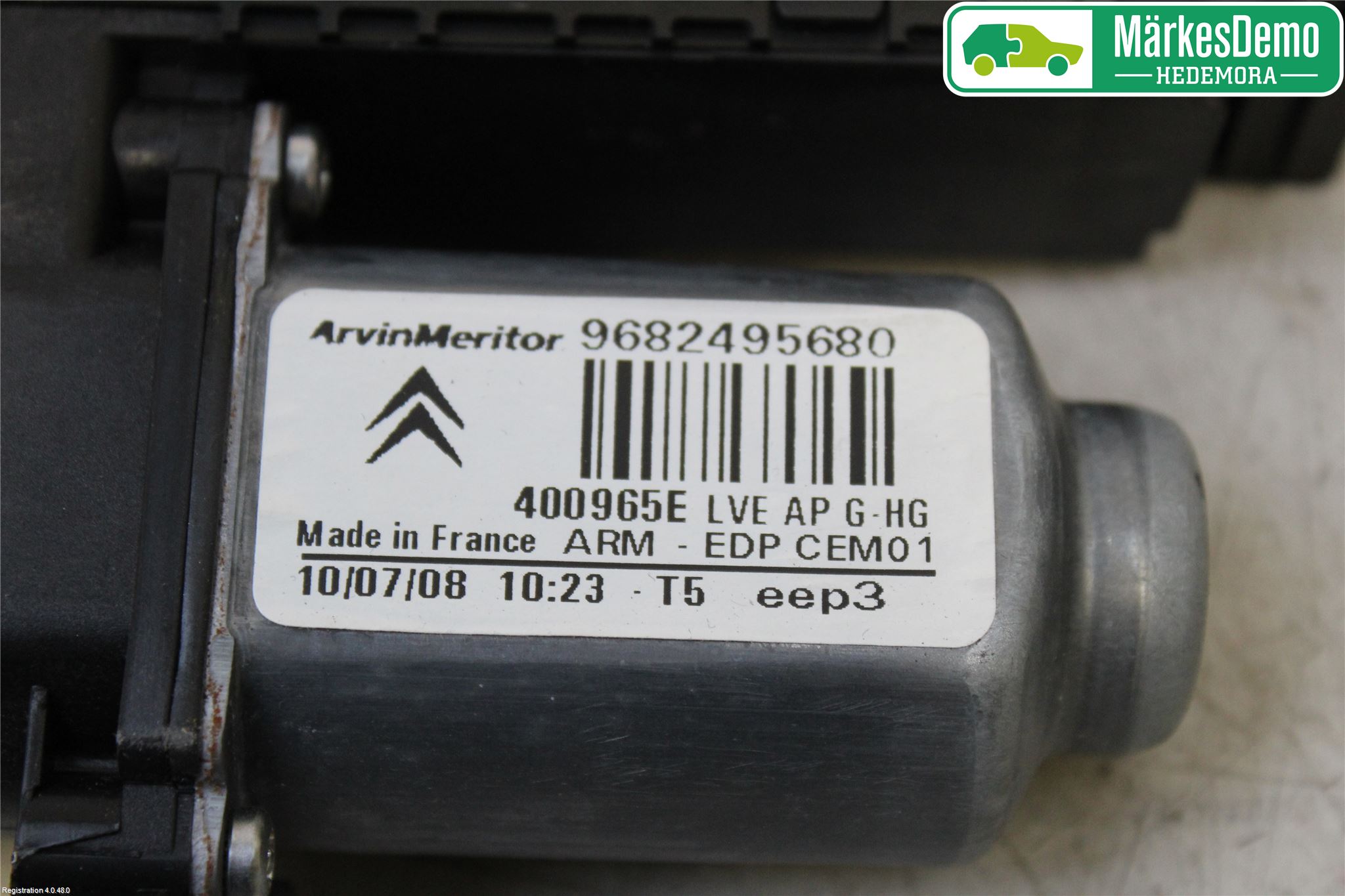 Citroen C4 GRAND PICASSO 07-13 Vindusheis El Komp