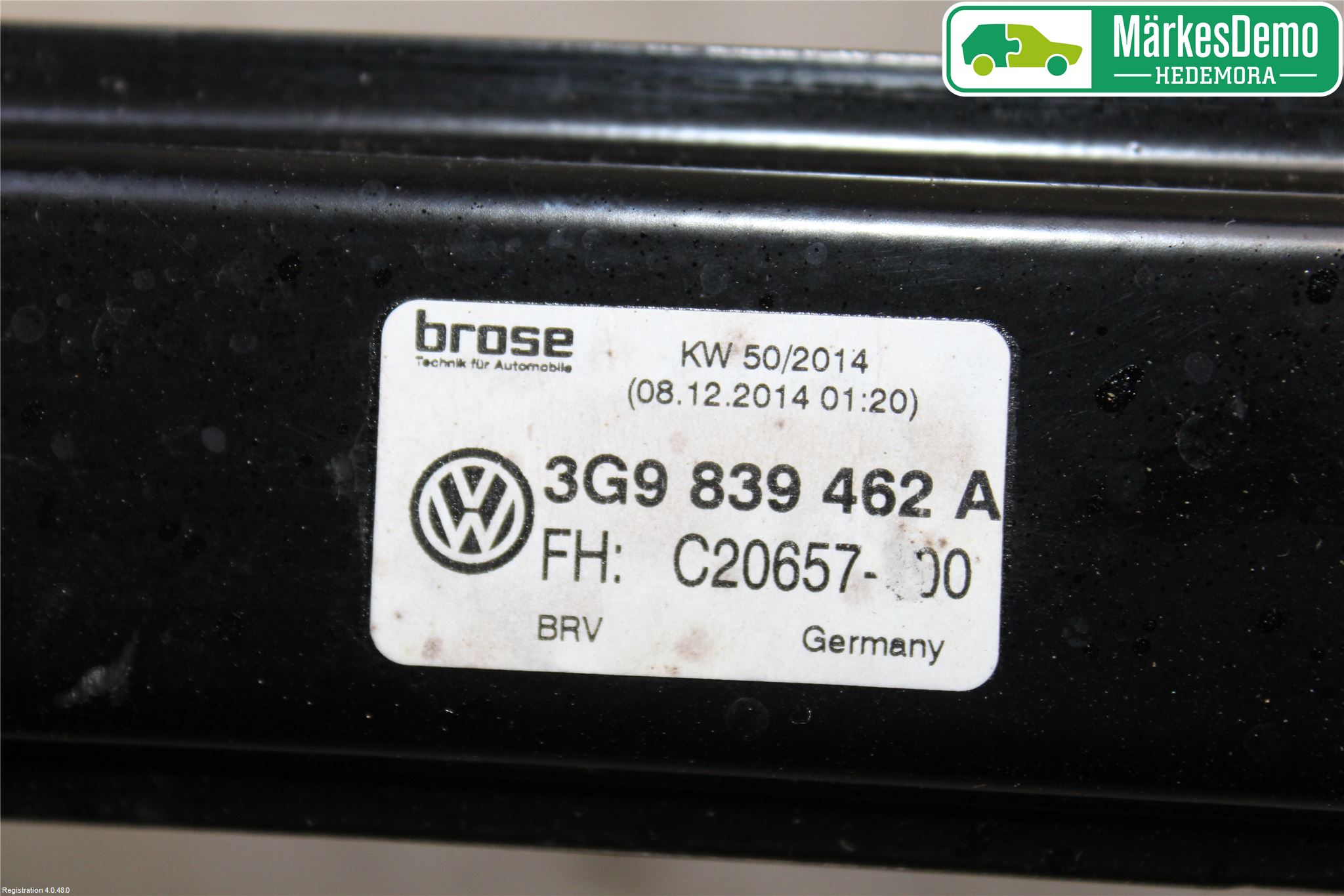 Volkswagen VW PASSAT 15-19 Vindusheis El Komp
