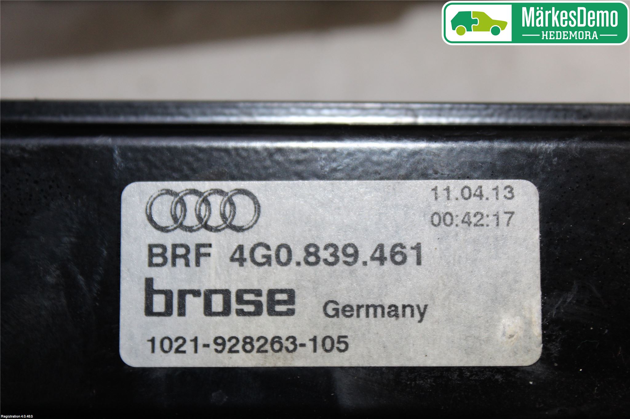 Audi A6 ALLROAD 12-18 Vindusheis El Komp