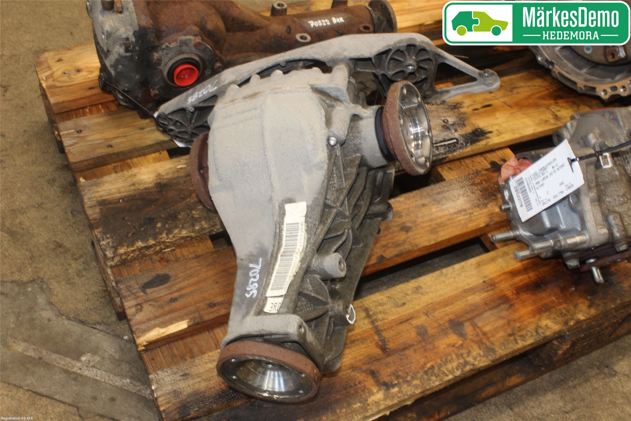 Audi A6/S6 4G 11-18 Bakaksel Kardang Bak -Diff