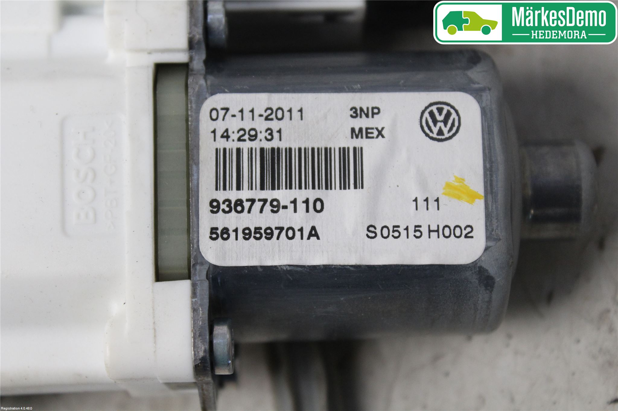 Volkswagen VW JETTA VI 11- Vindusheis El Komp