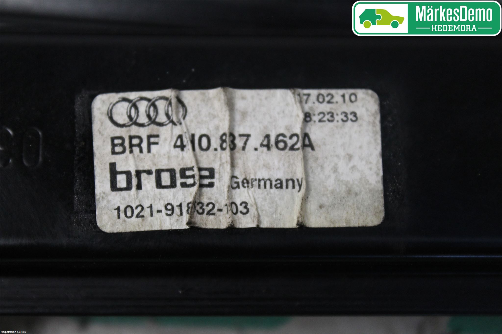 Audi A8/S8 4H 10-17 Vindusheis El Komp