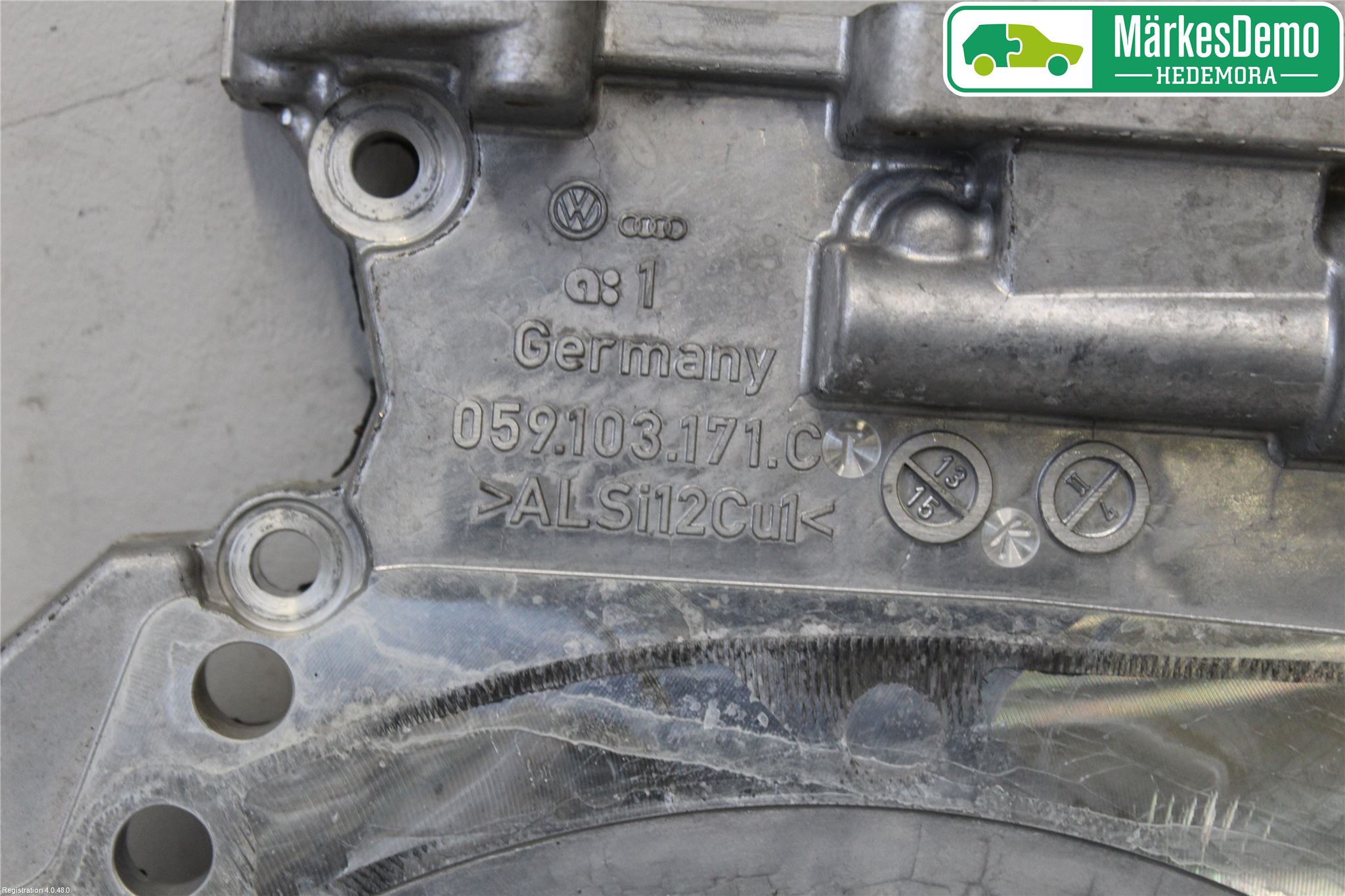 Audi A6/S6 4G 11-18 Registerreim Deksel