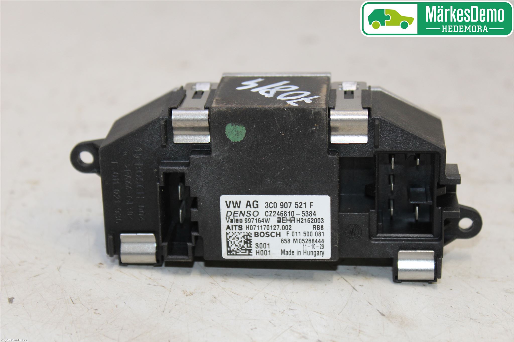 Volkswagen VW TIGUAN 07-16 Varmeapparat Viftemotstand
