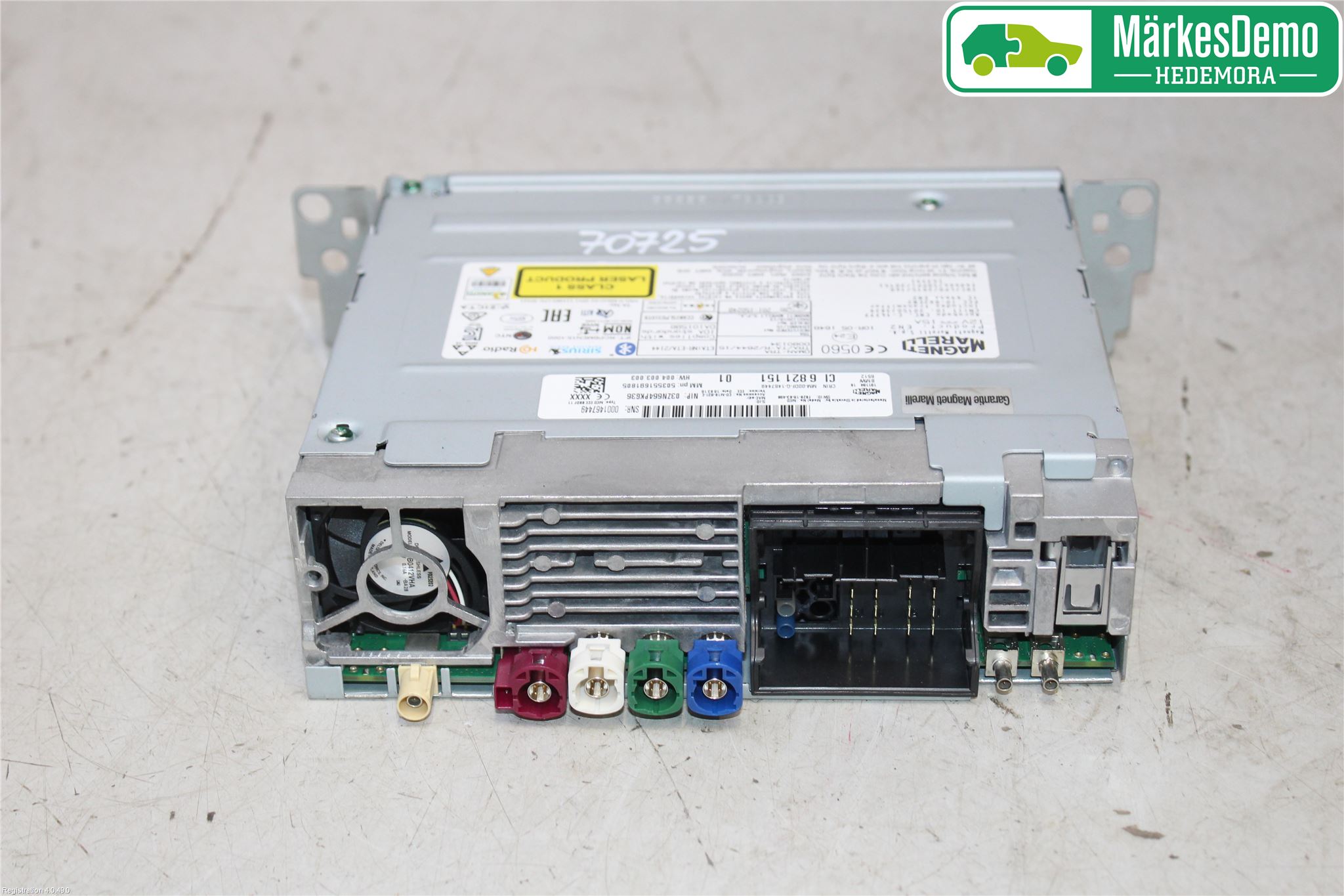 BMW 1 F20/F21 11-19 Stereo Radio Med Cd
