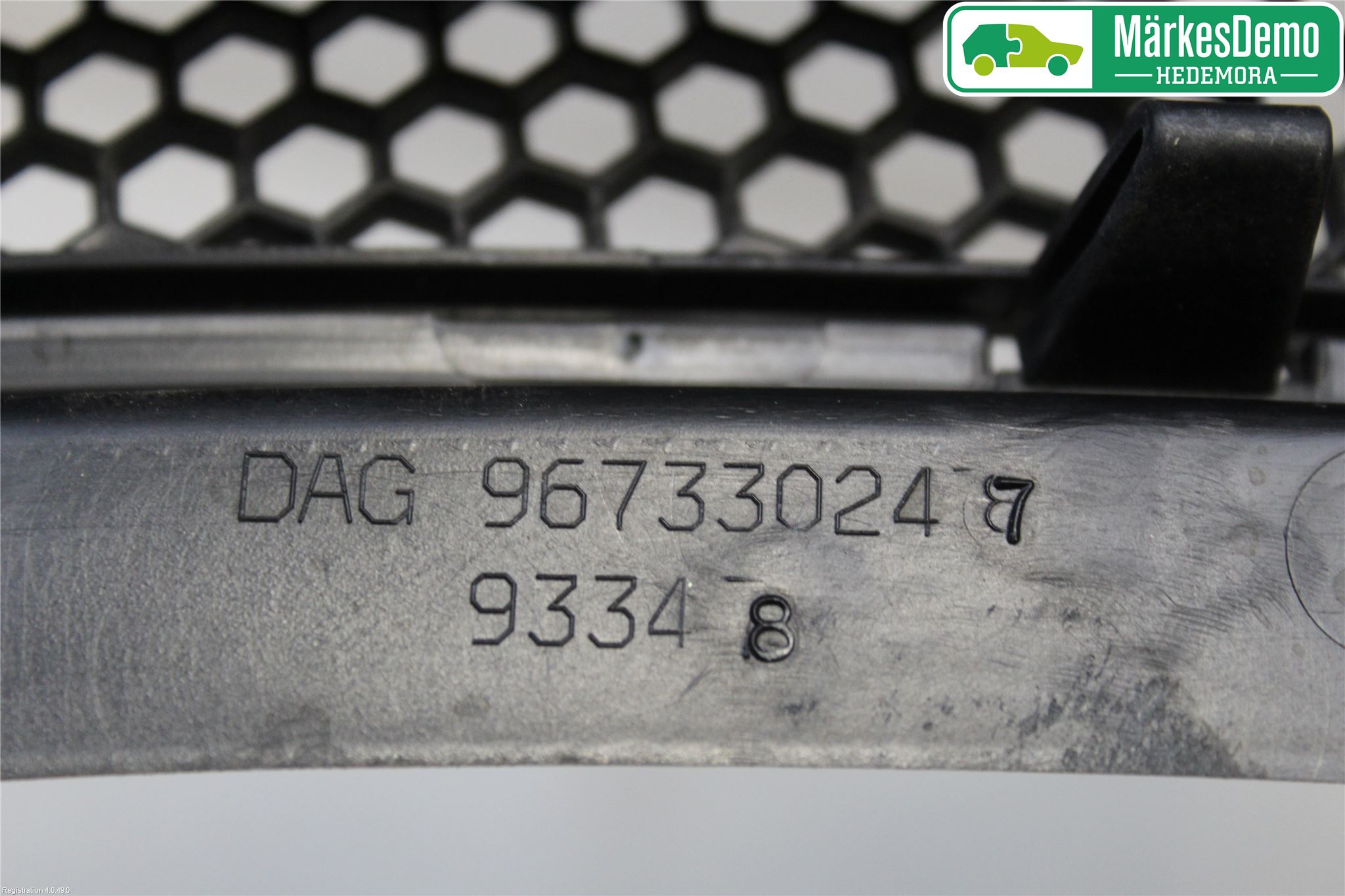 Peugeot 208 12-15 Visker Deksel-Grill-Under Frr