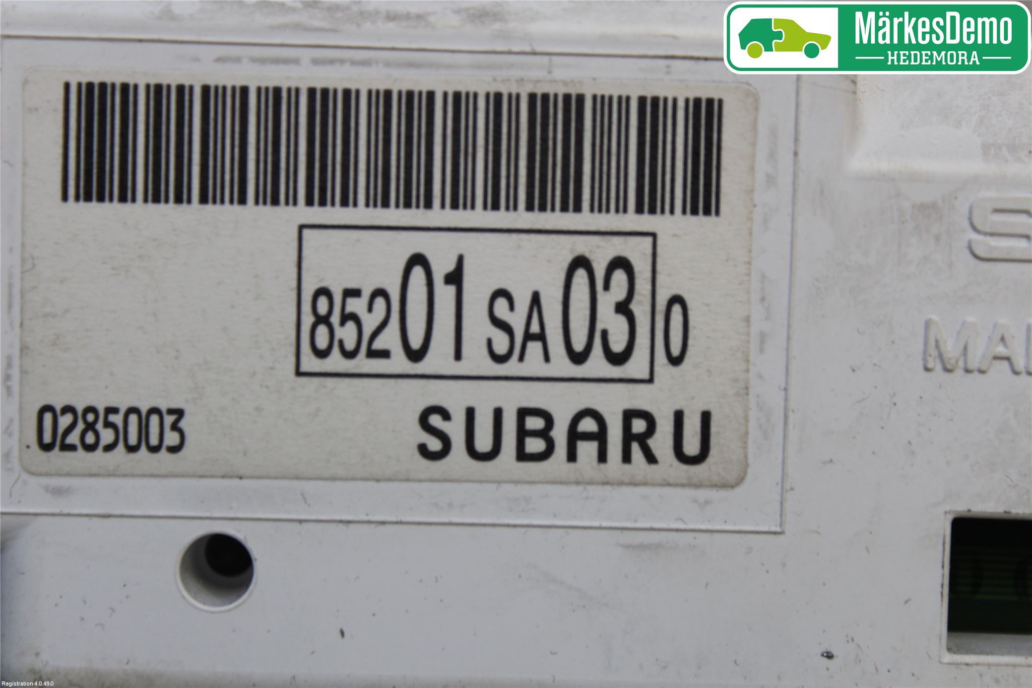 Subaru FORESTER SG 06- Instr Klokke