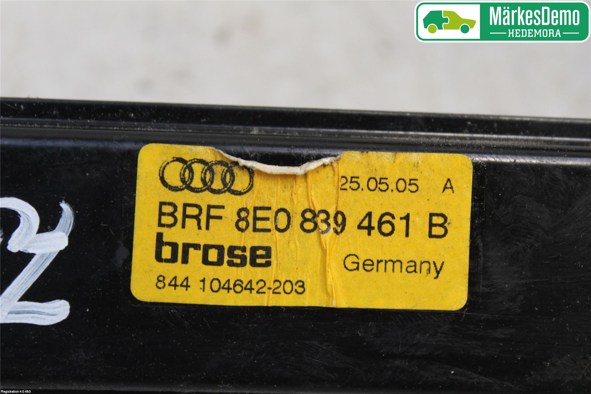 Audi A4/S4 05-07 Vindusheis
