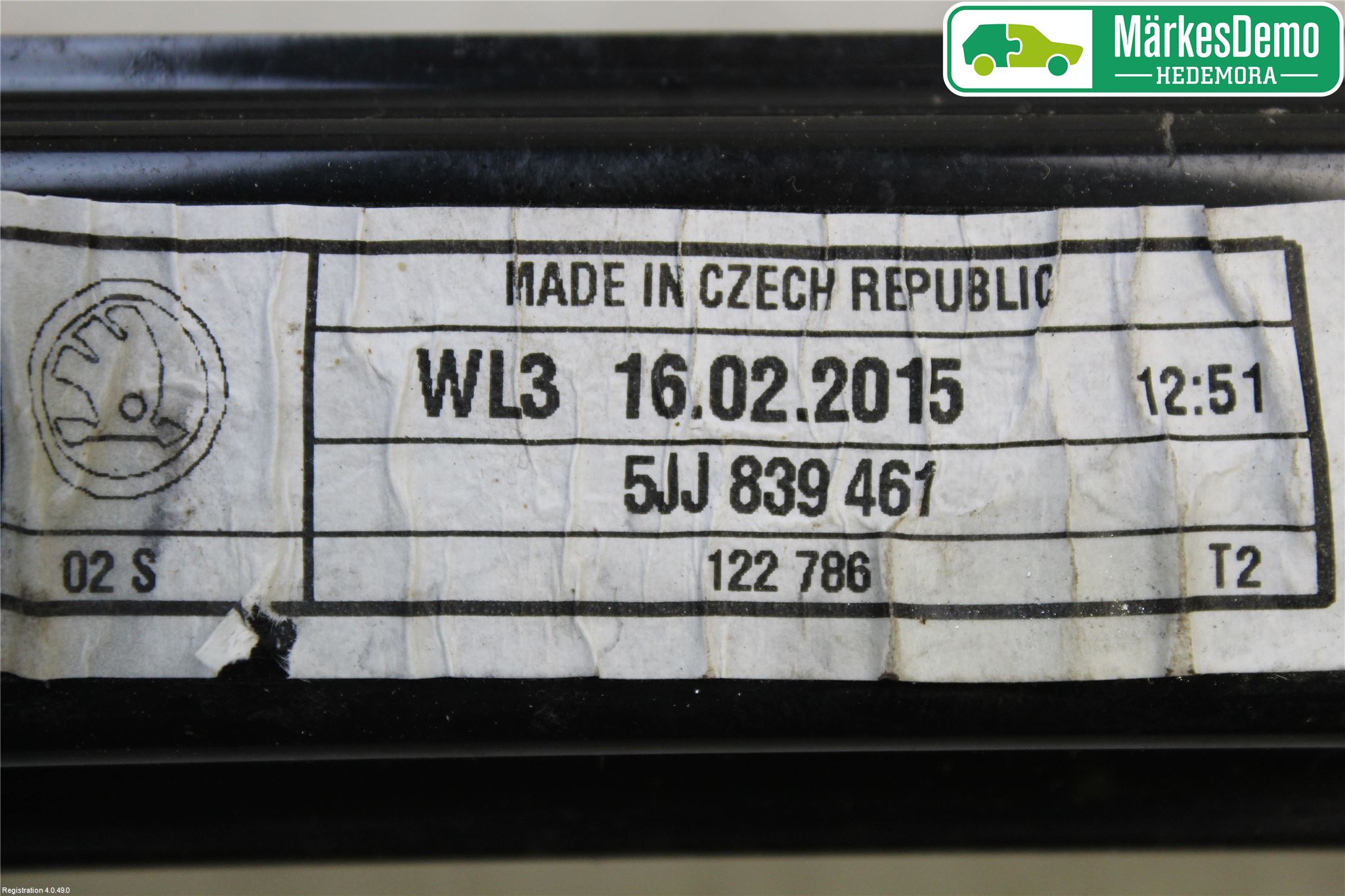 Skoda RAPID Vindusheis El Komp
