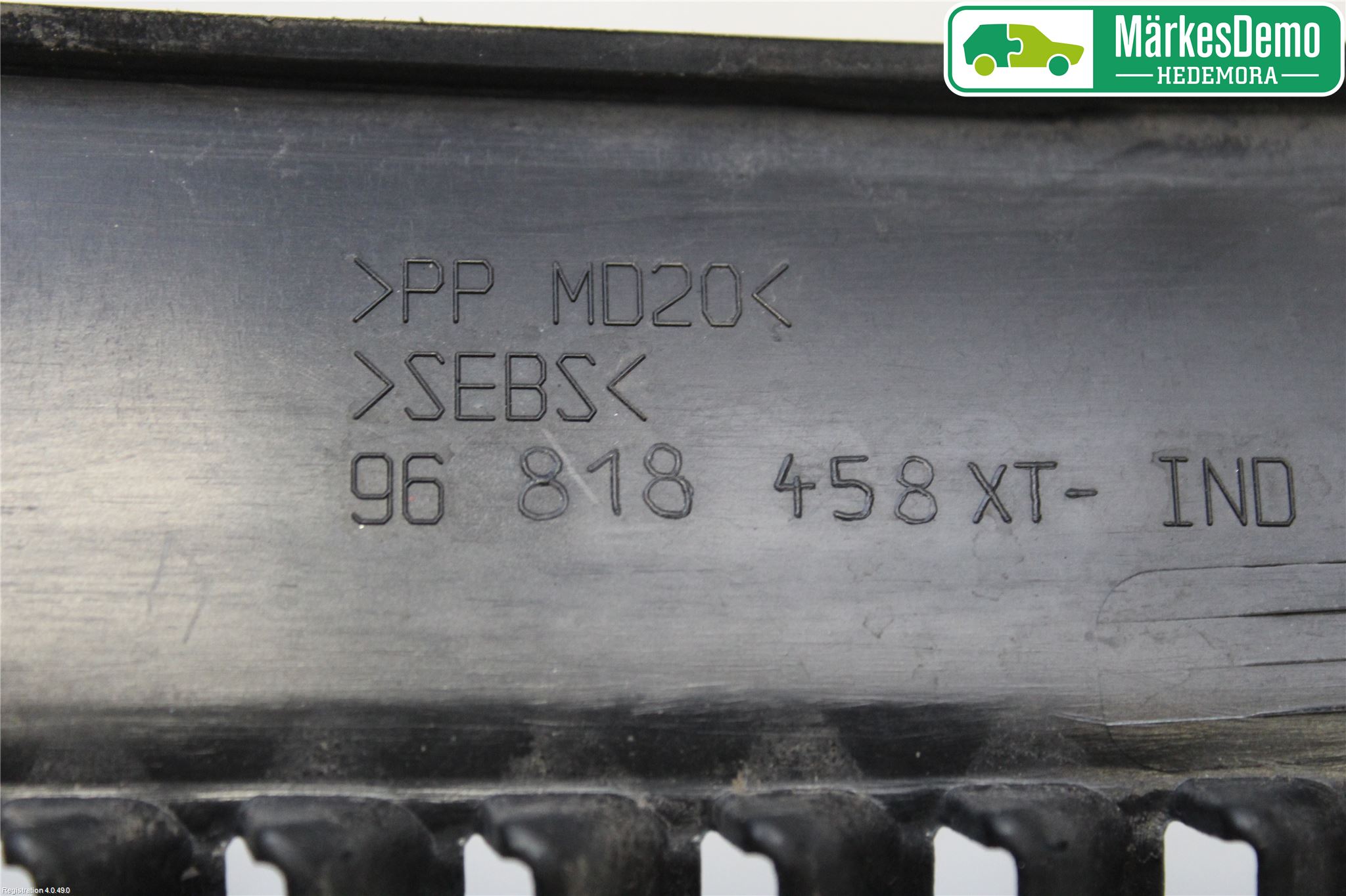 Peugeot 207 Visker Deksel-Grill-Under Frr