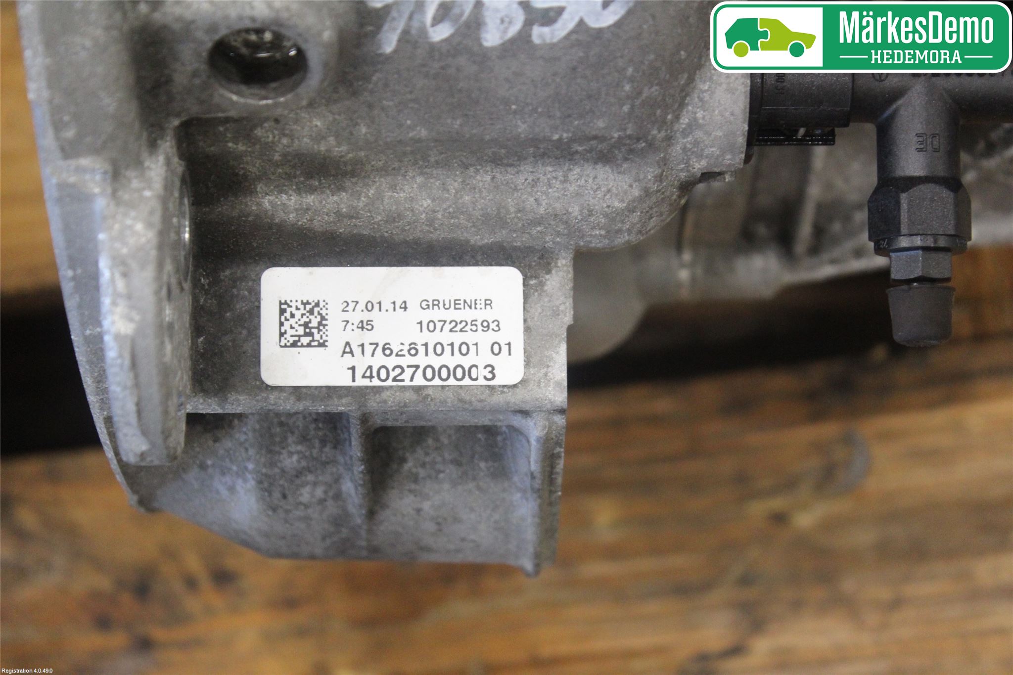 Mercedes-Benz MB A-KLASS (W176) 13-18 Gearkasse 6 Trinn