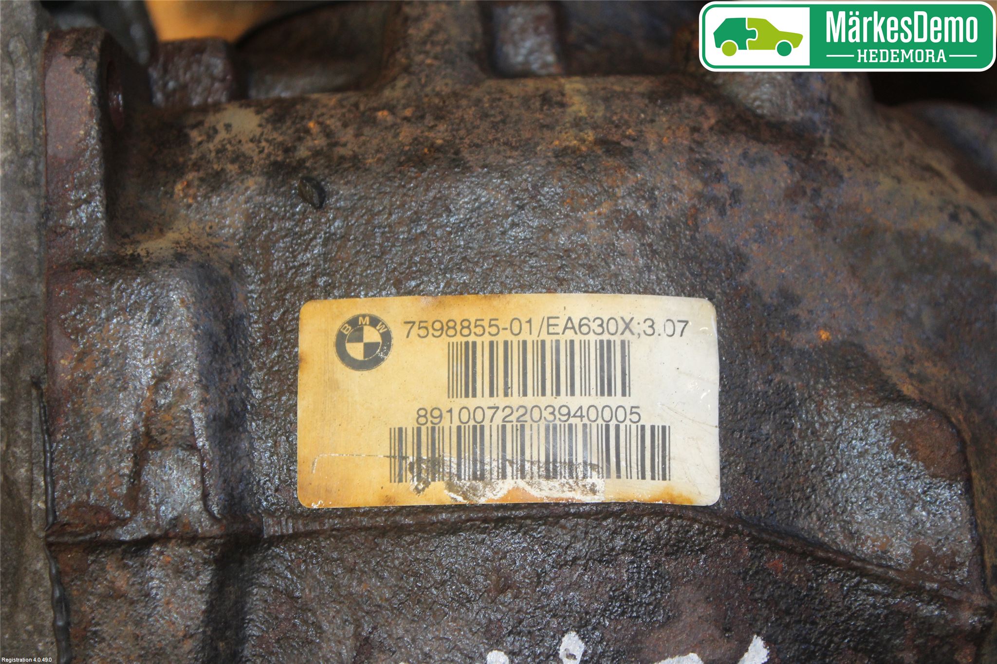 BMW 1 E87/81 5D/3D 03-11 Bakaksel Kardang Bak -Diff